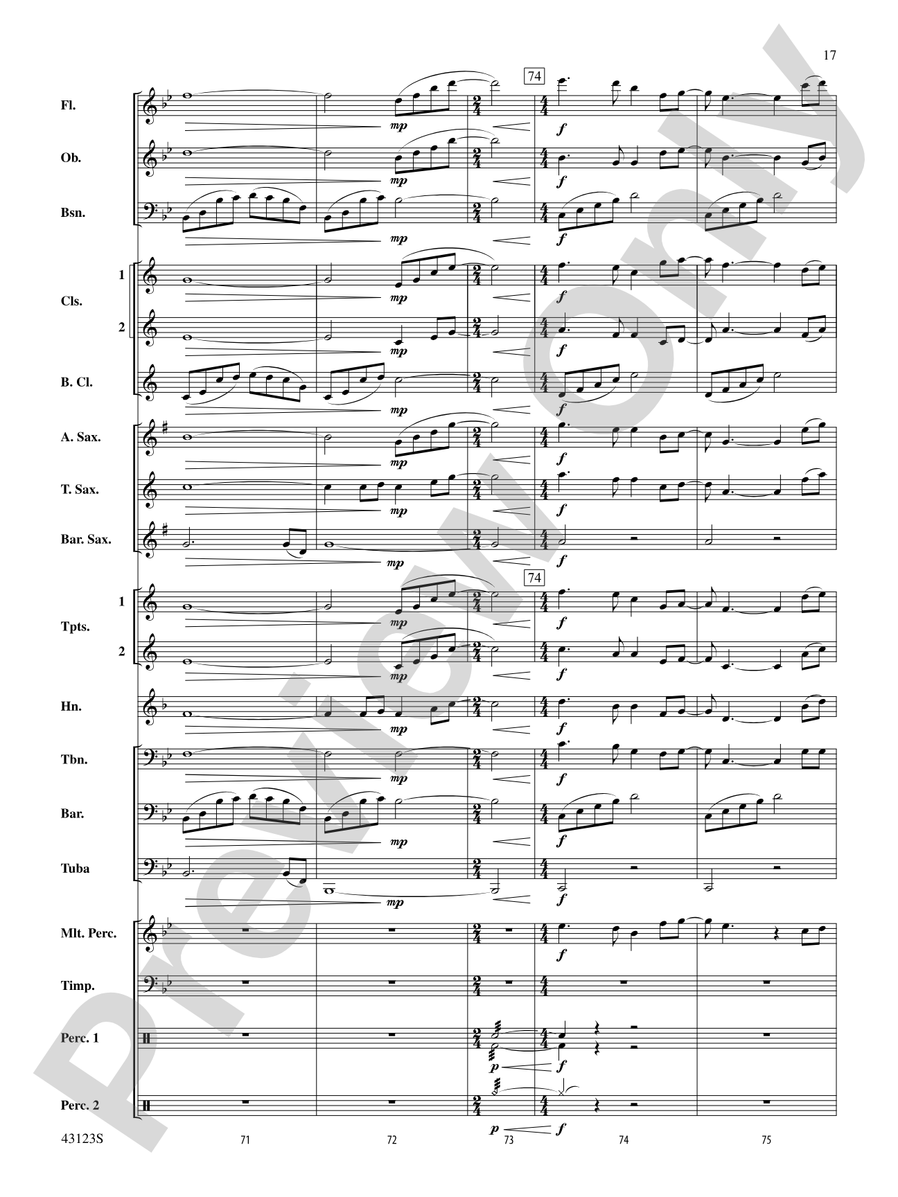 Minecraft: Concert Band Conductor Score & Parts