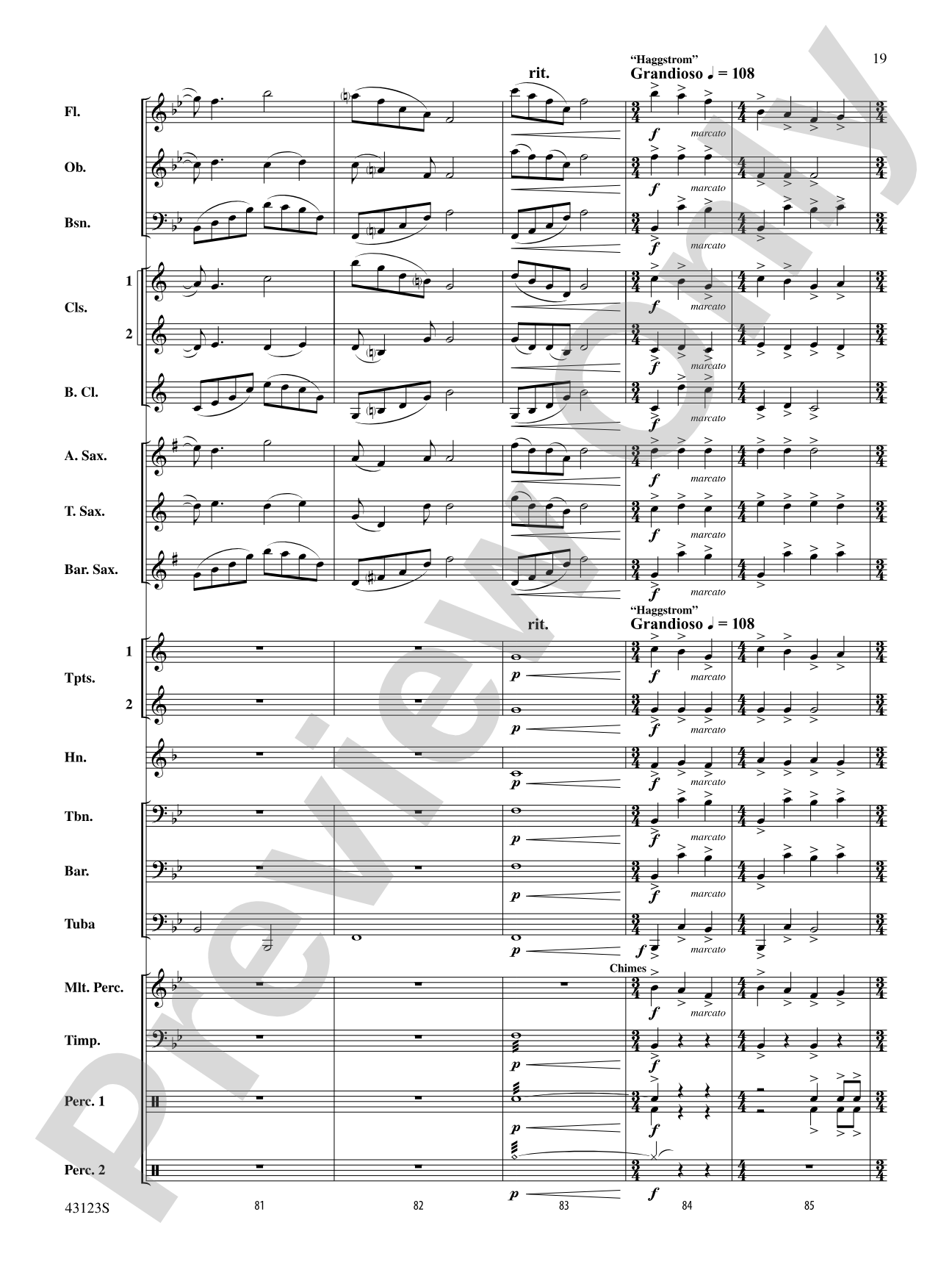 Minecraft: Concert Band Conductor Score & Parts