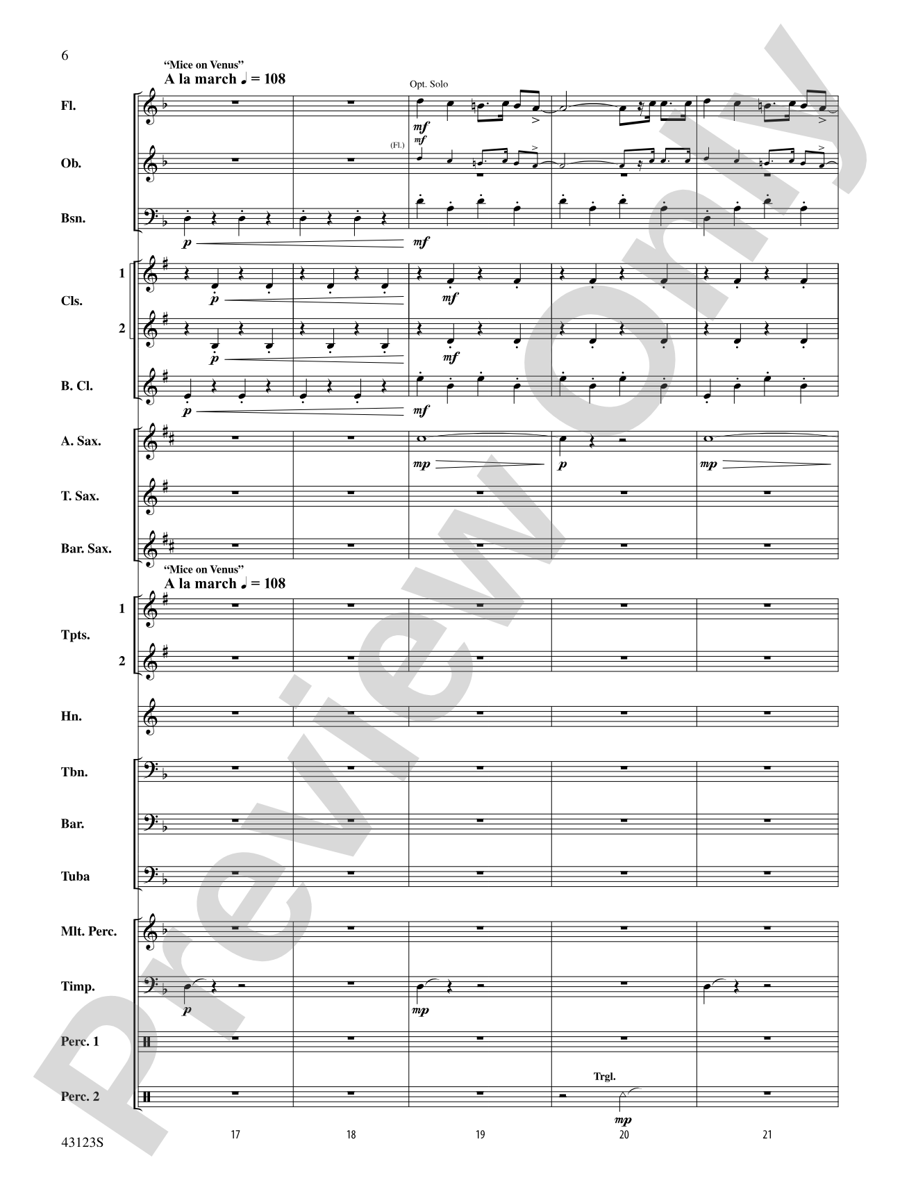 Minecraft: Concert Band Conductor Score & Parts