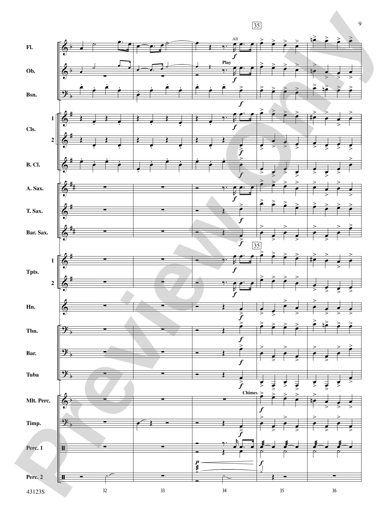 Minecraft: Concert Band Conductor Score & Parts
