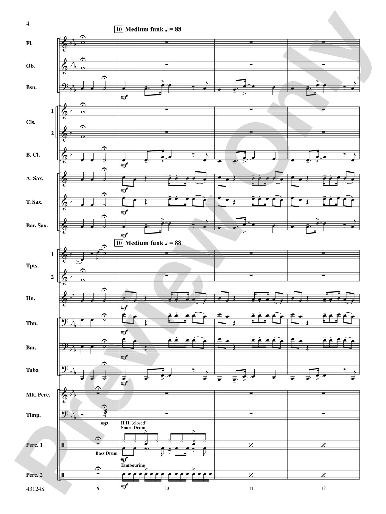 Me and My Broken Heart: Concert Band Conductor Score & Parts