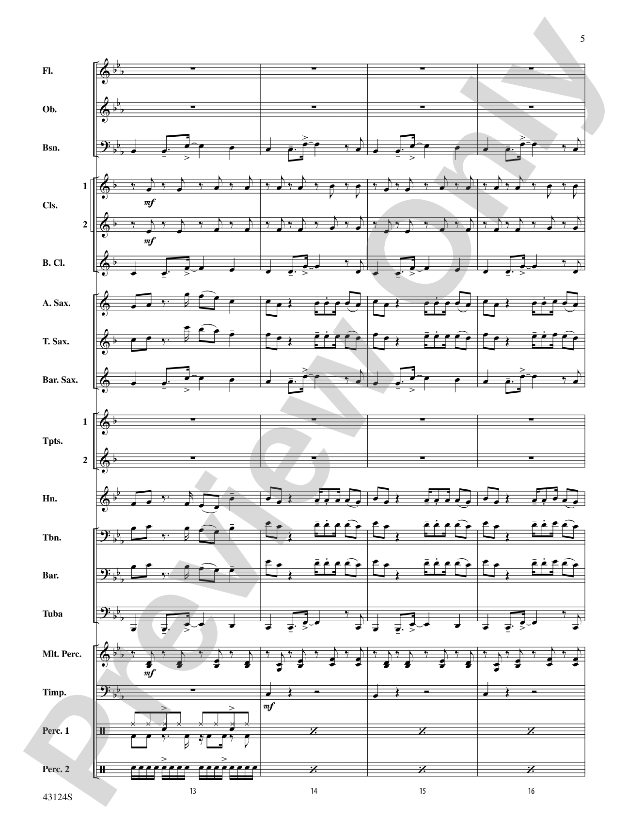 Me and My Broken Heart: Concert Band Conductor Score & Parts