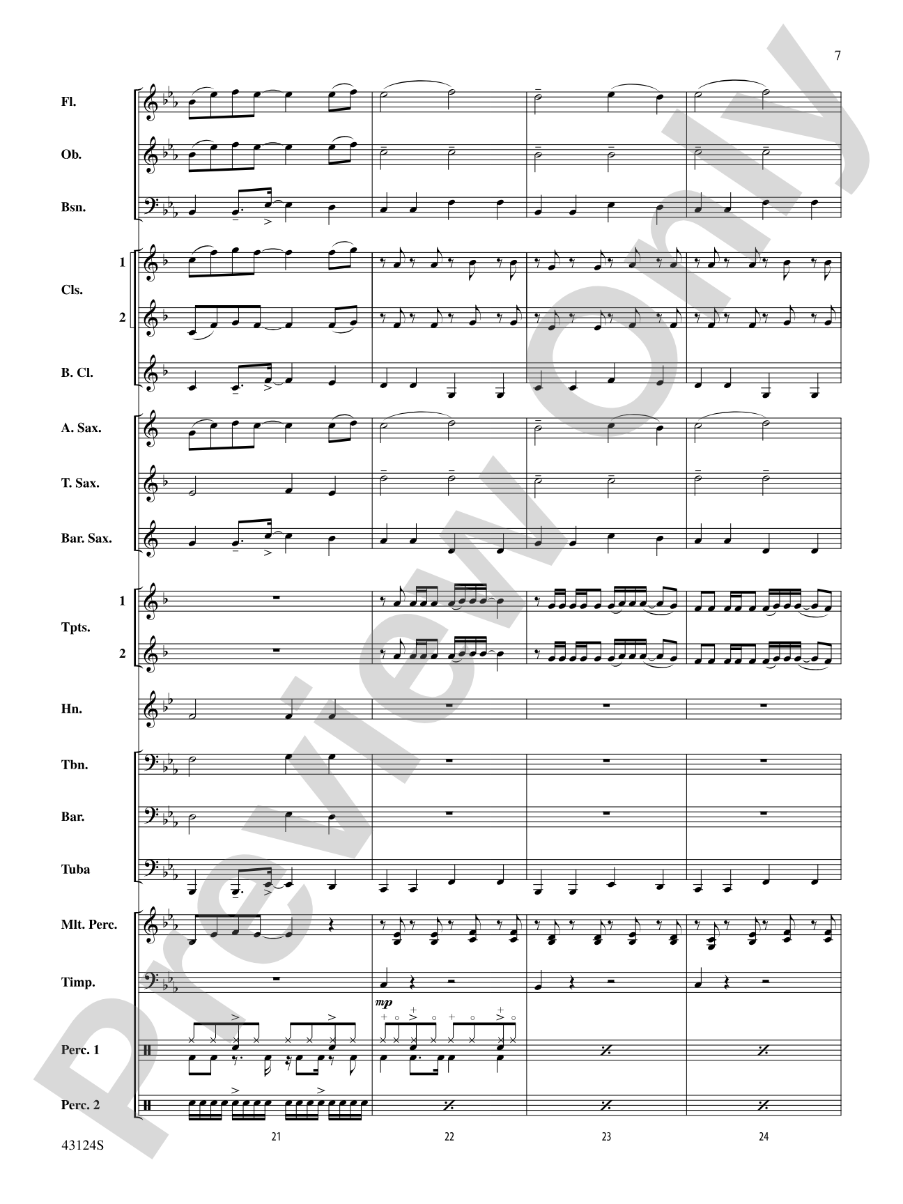 Me and My Broken Heart: Concert Band Conductor Score & Parts