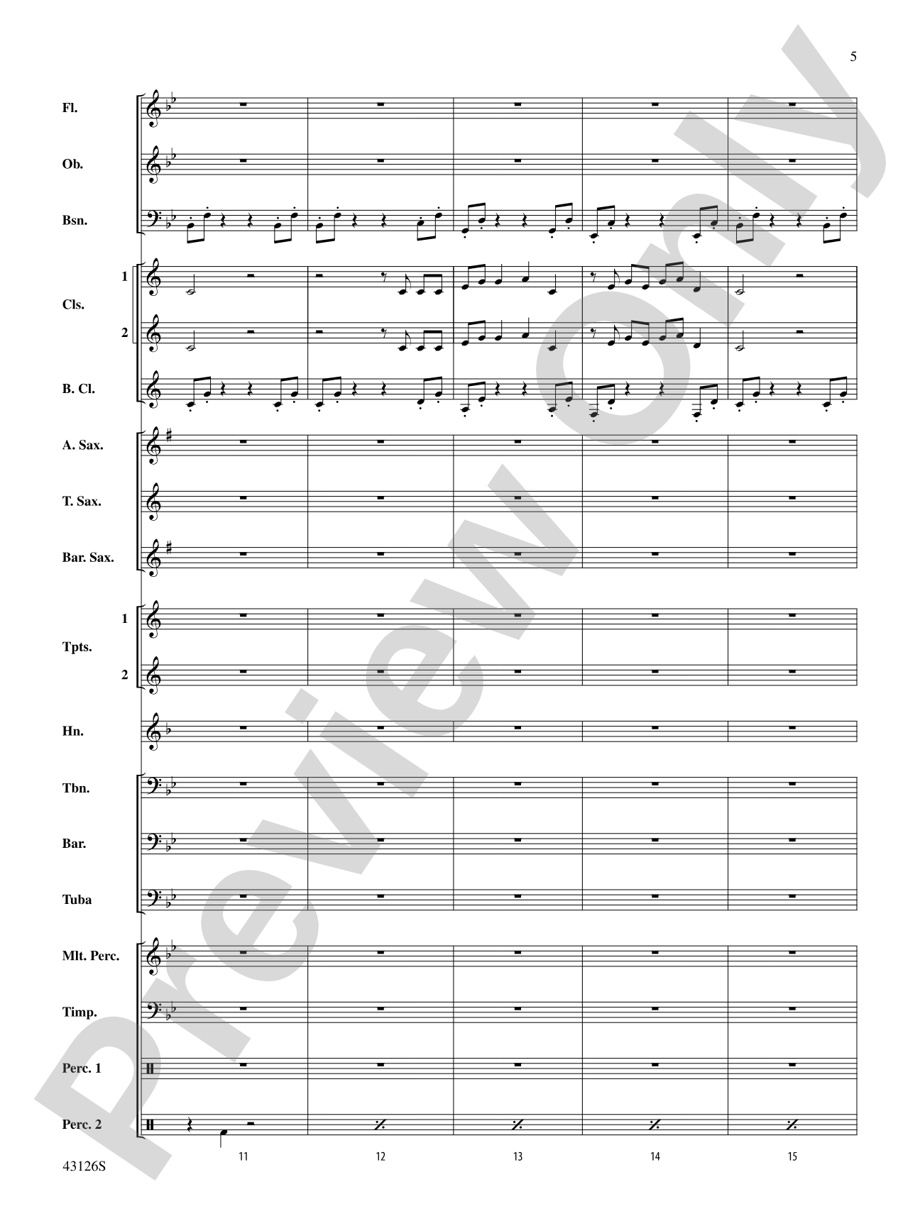 Cool Kids: Concert Band Conductor Score & Parts