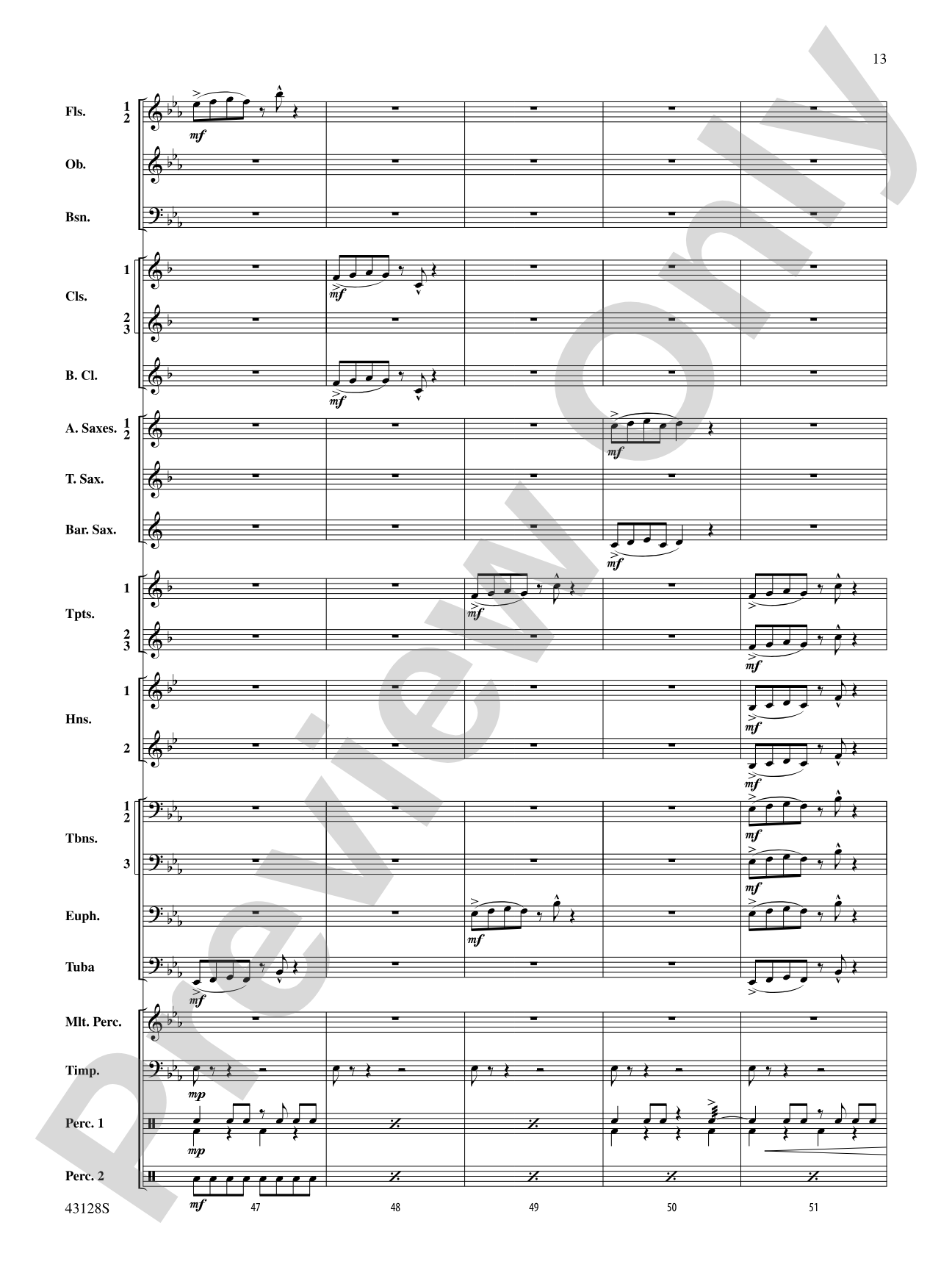 Jubilee: Concert Band Conductor Score & Parts