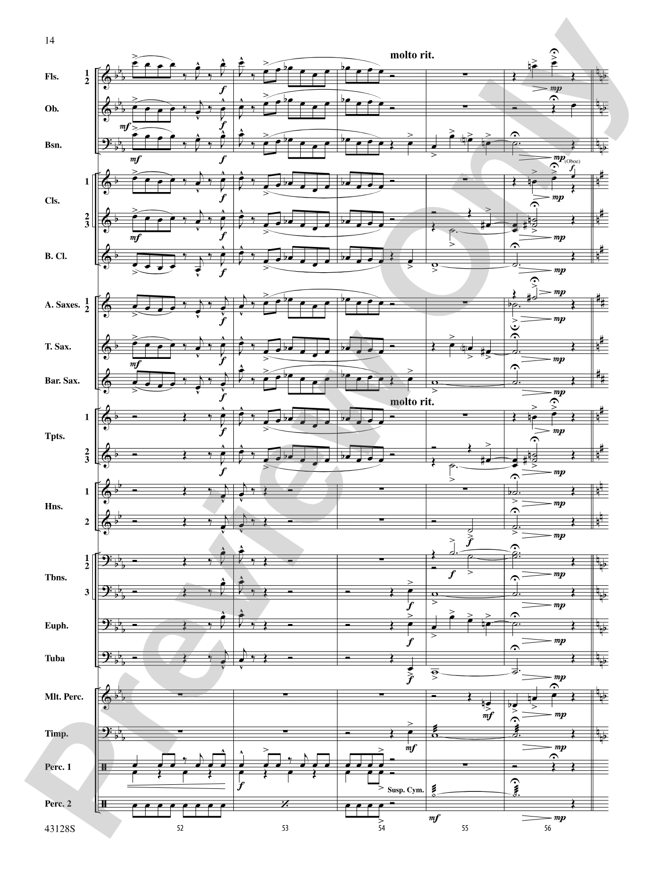 Jubilee: Concert Band Conductor Score & Parts