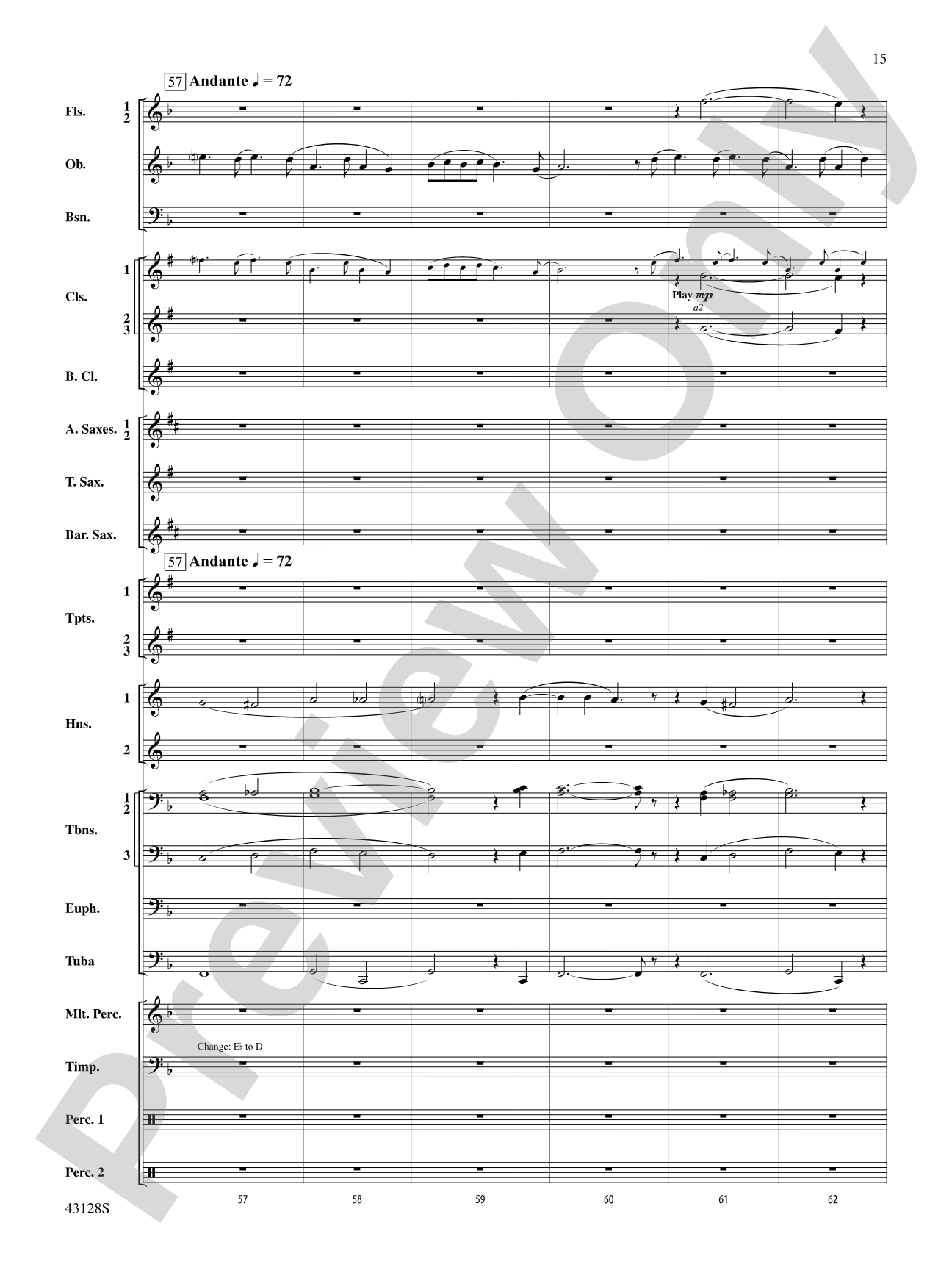 Jubilee: Concert Band Conductor Score & Parts