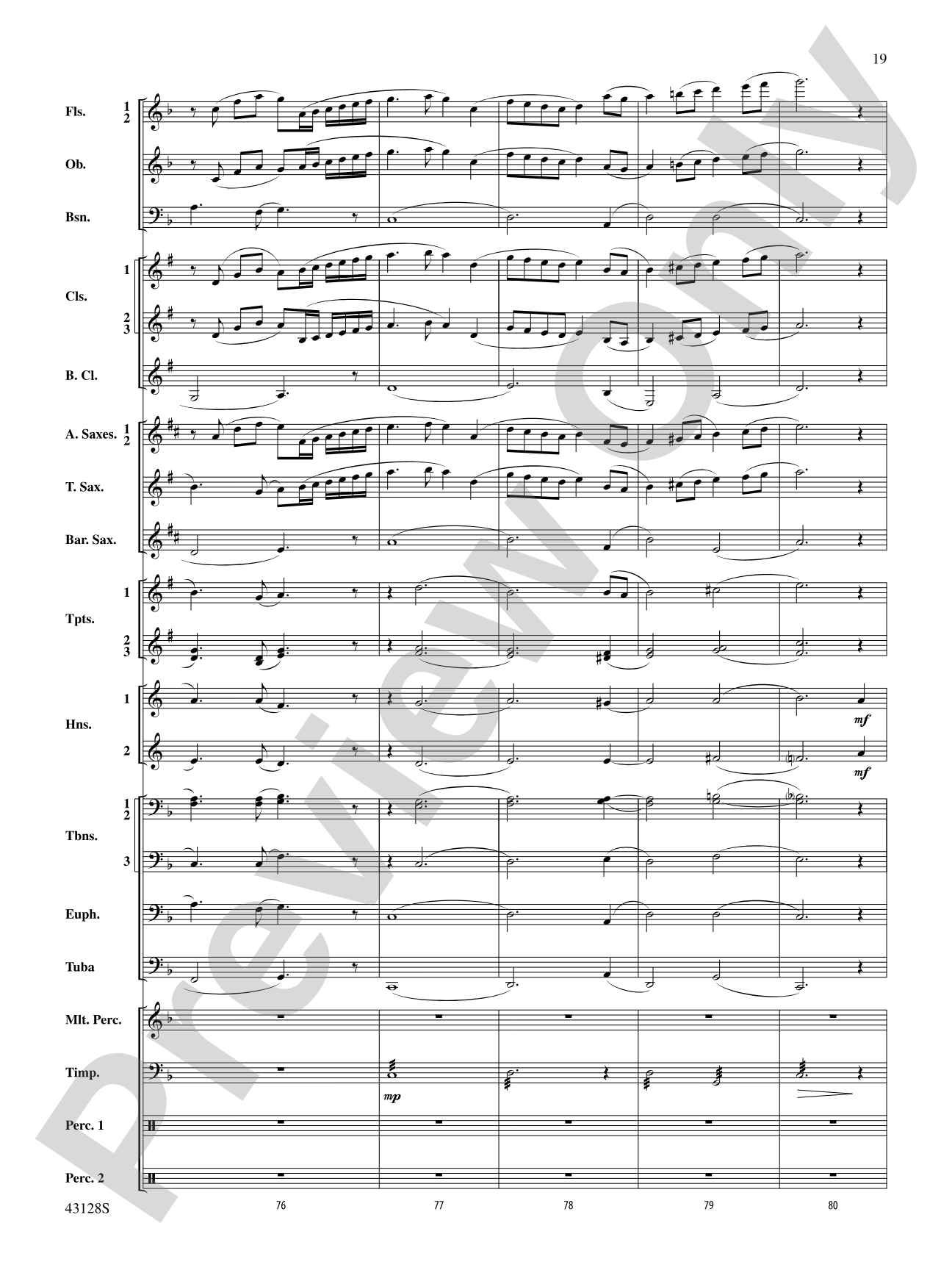 Jubilee: Concert Band Conductor Score & Parts
