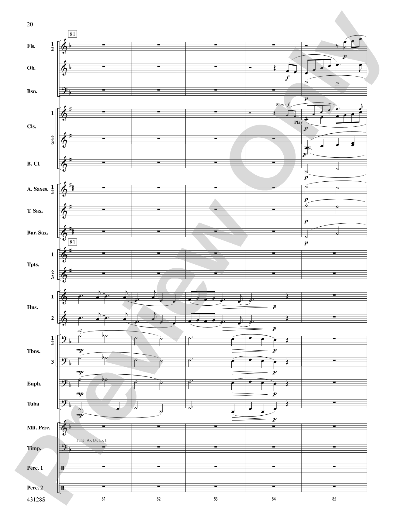 Jubilee: Concert Band Conductor Score & Parts