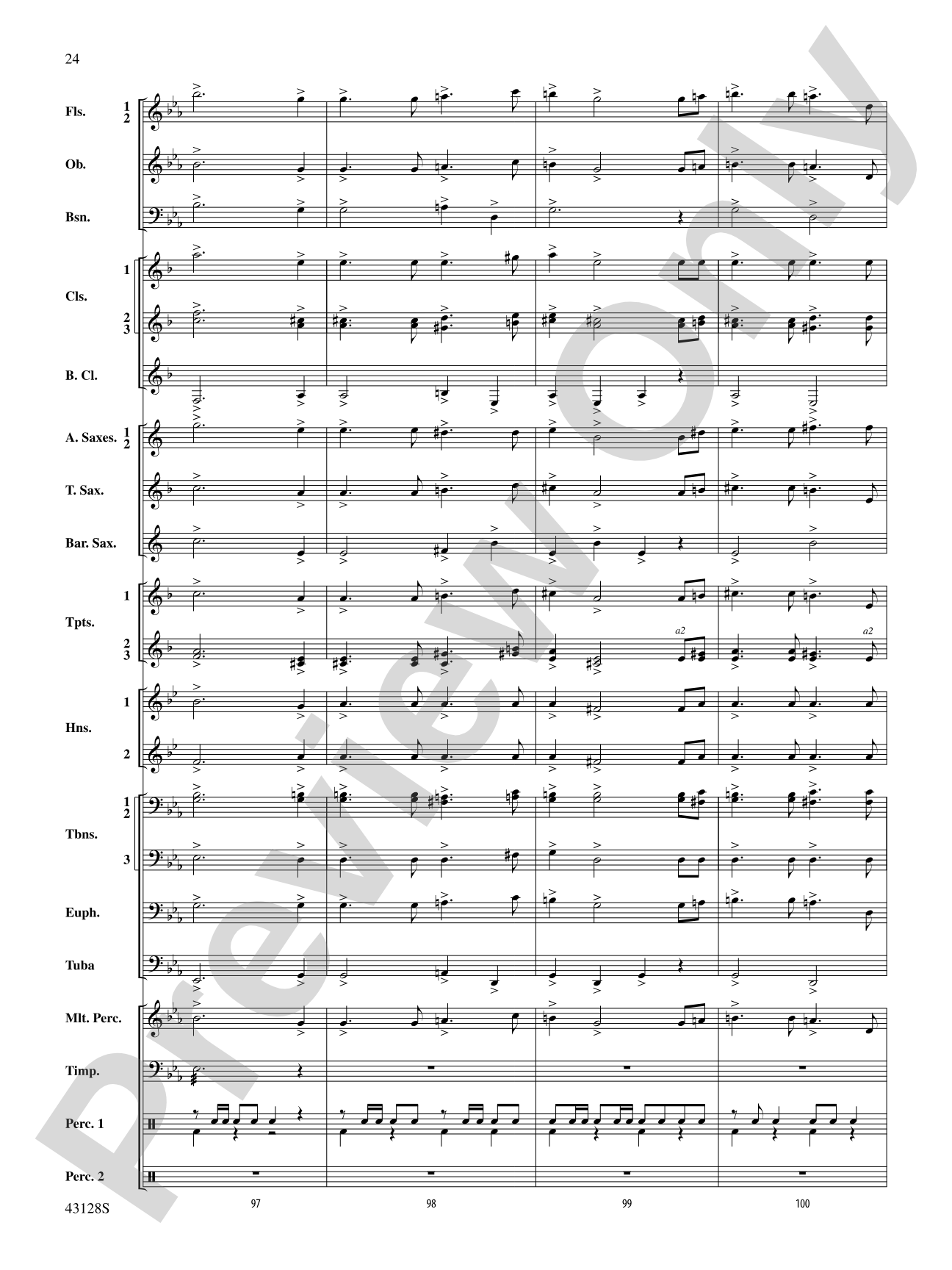 Jubilee: Concert Band Conductor Score & Parts