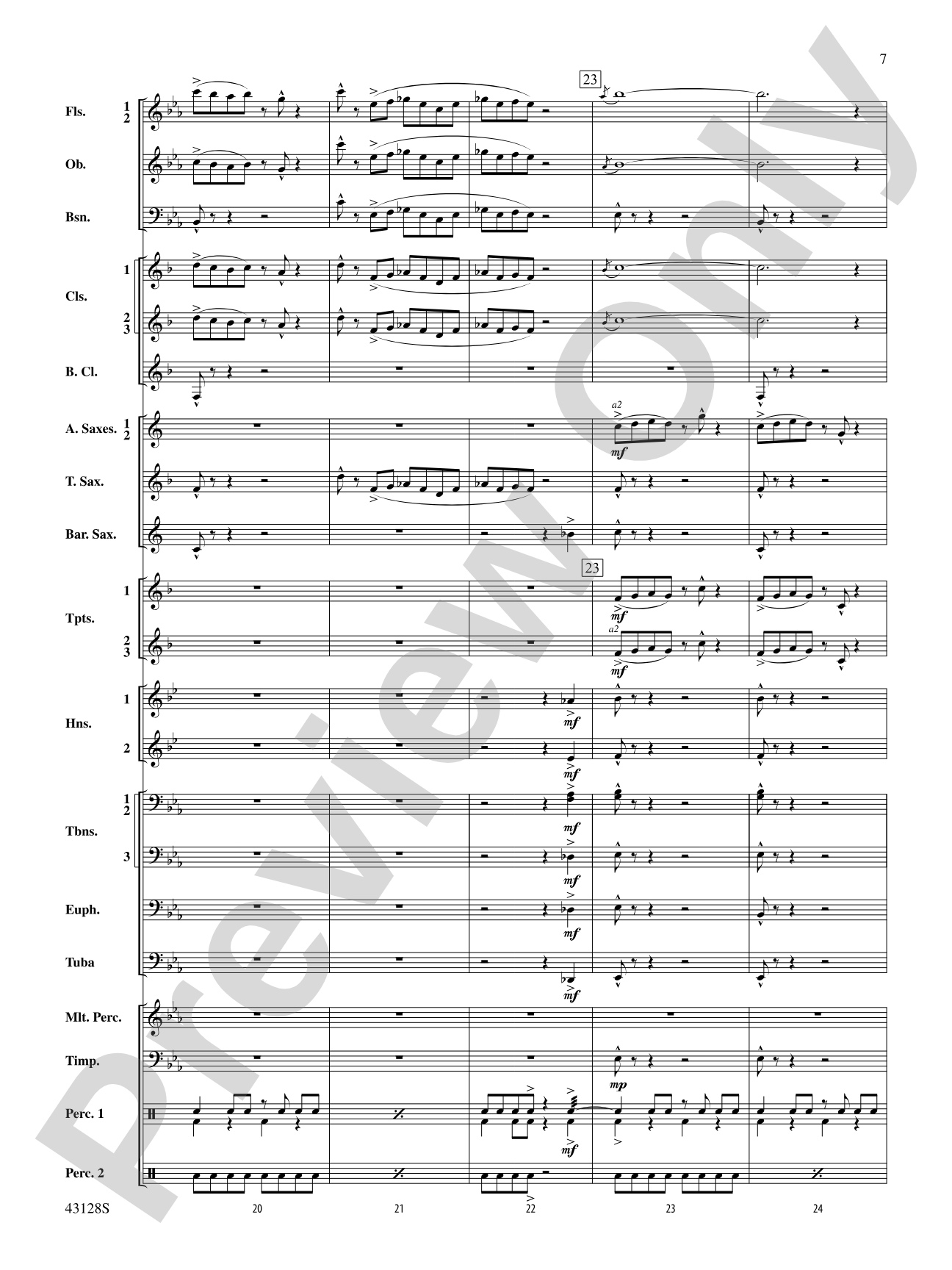 Jubilee: Concert Band Conductor Score & Parts
