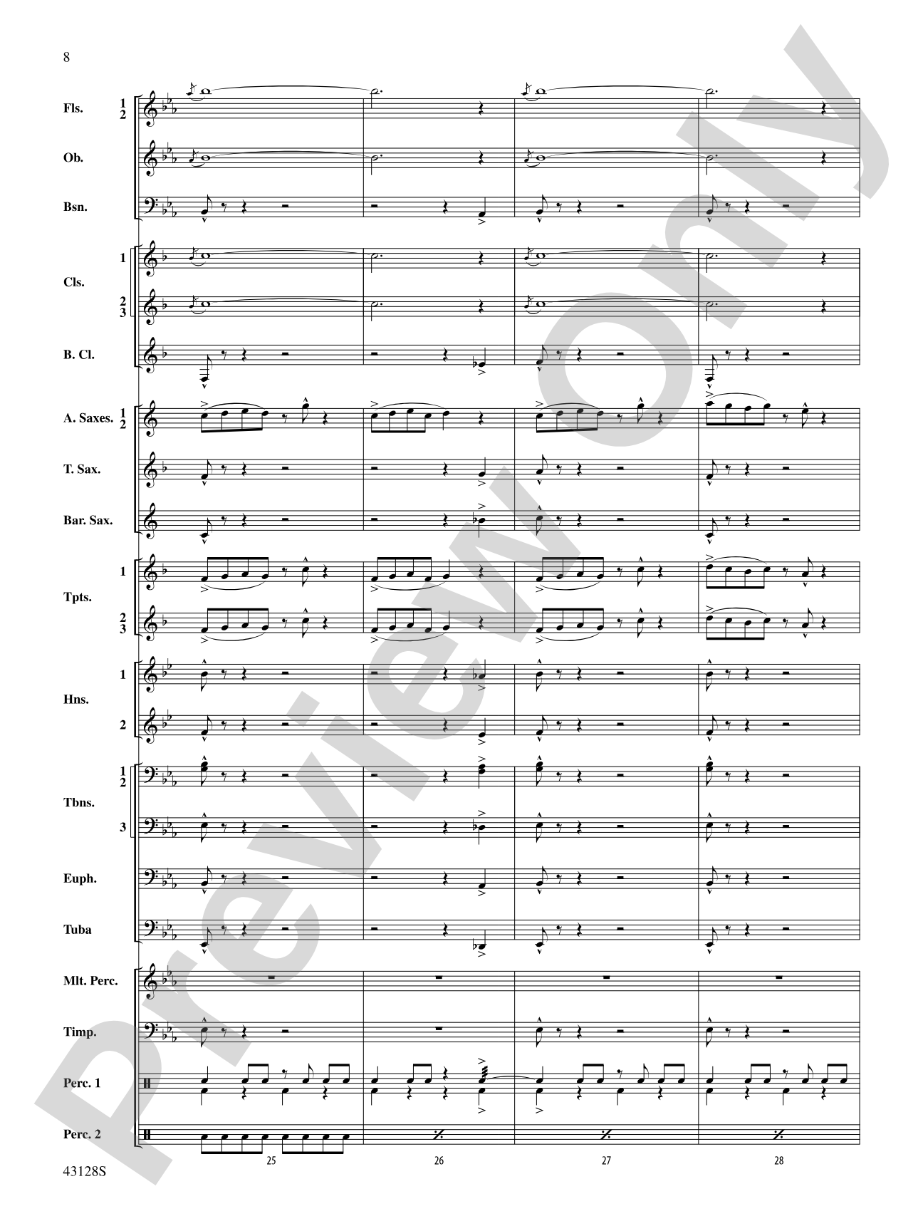 Jubilee: Concert Band Conductor Score & Parts