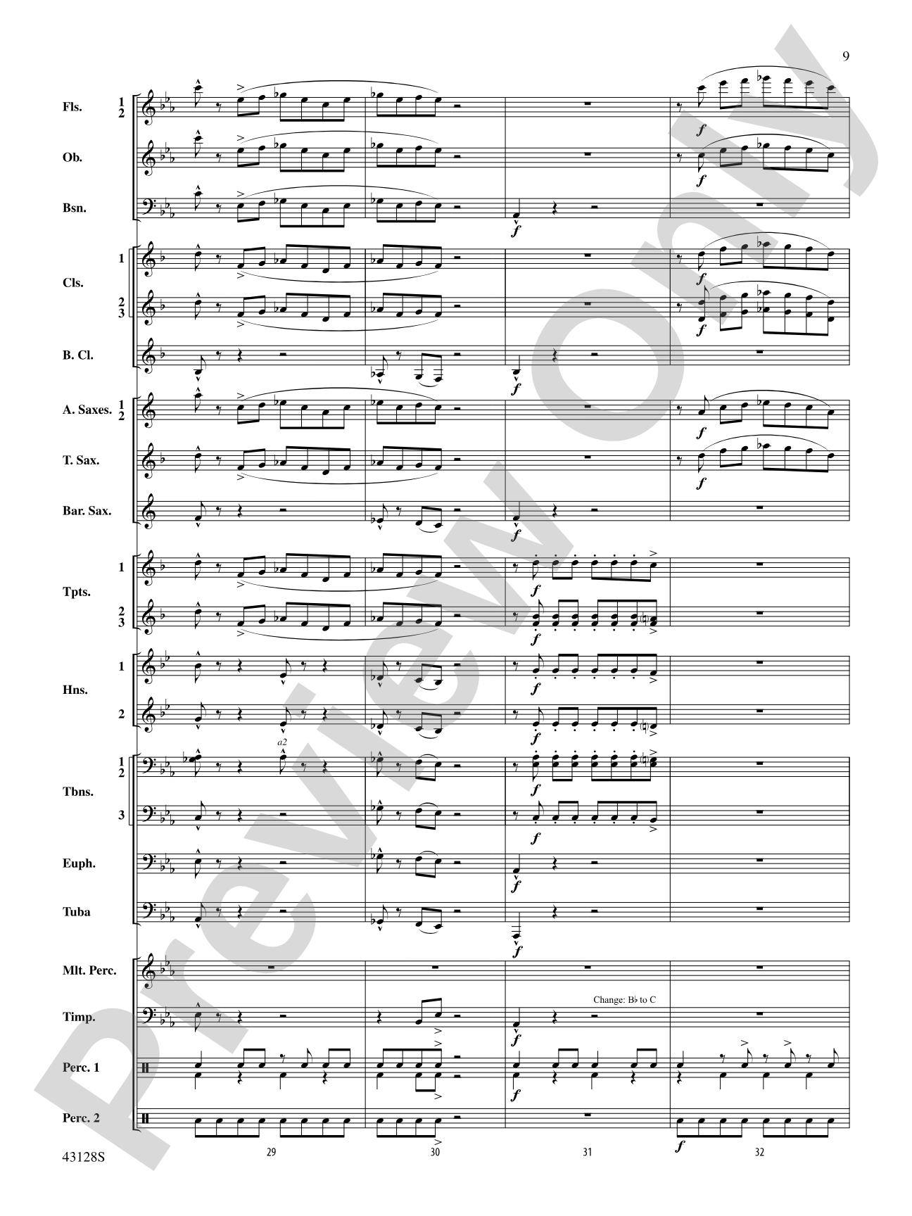 Jubilee: Concert Band Conductor Score & Parts