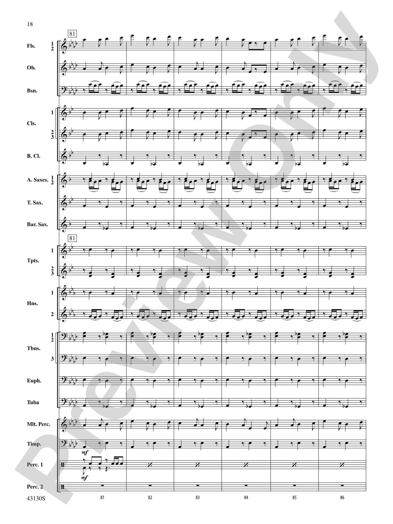 And All the Bells on Earth Shall Ring: Concert Band Conductor Score & Parts