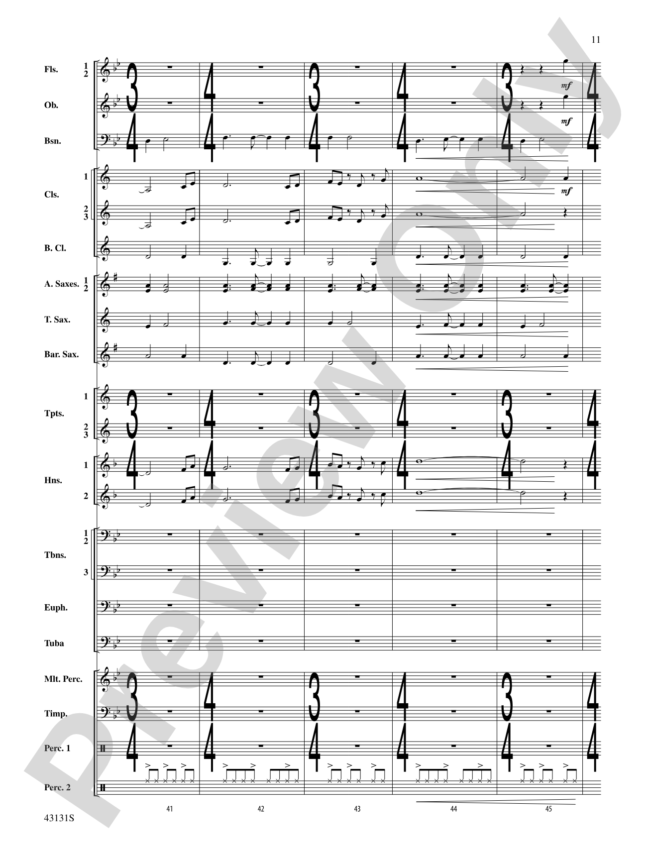 Syzygy: Concert Band Conductor Score & Parts