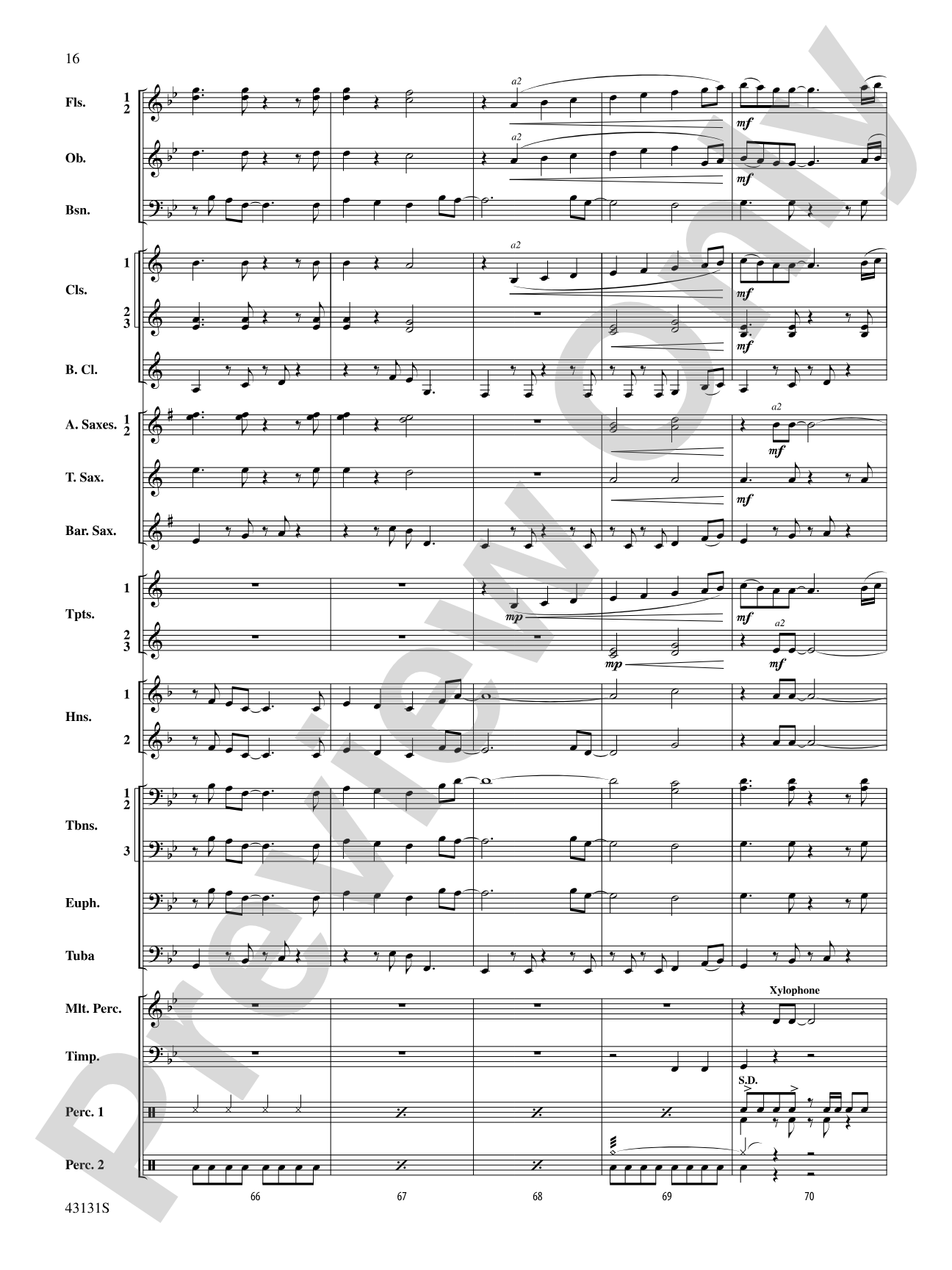 Syzygy: Concert Band Conductor Score & Parts