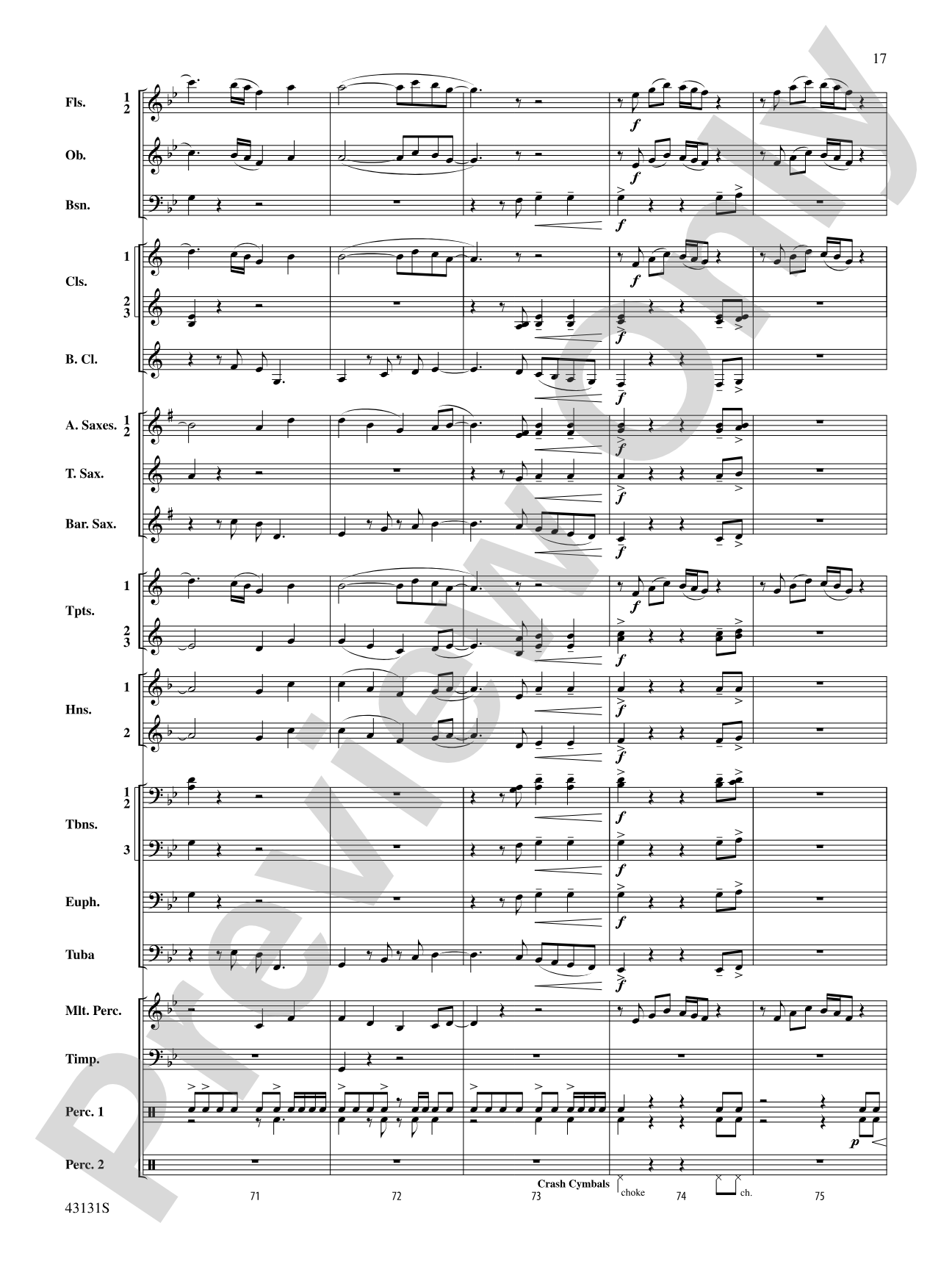 Syzygy: Concert Band Conductor Score & Parts