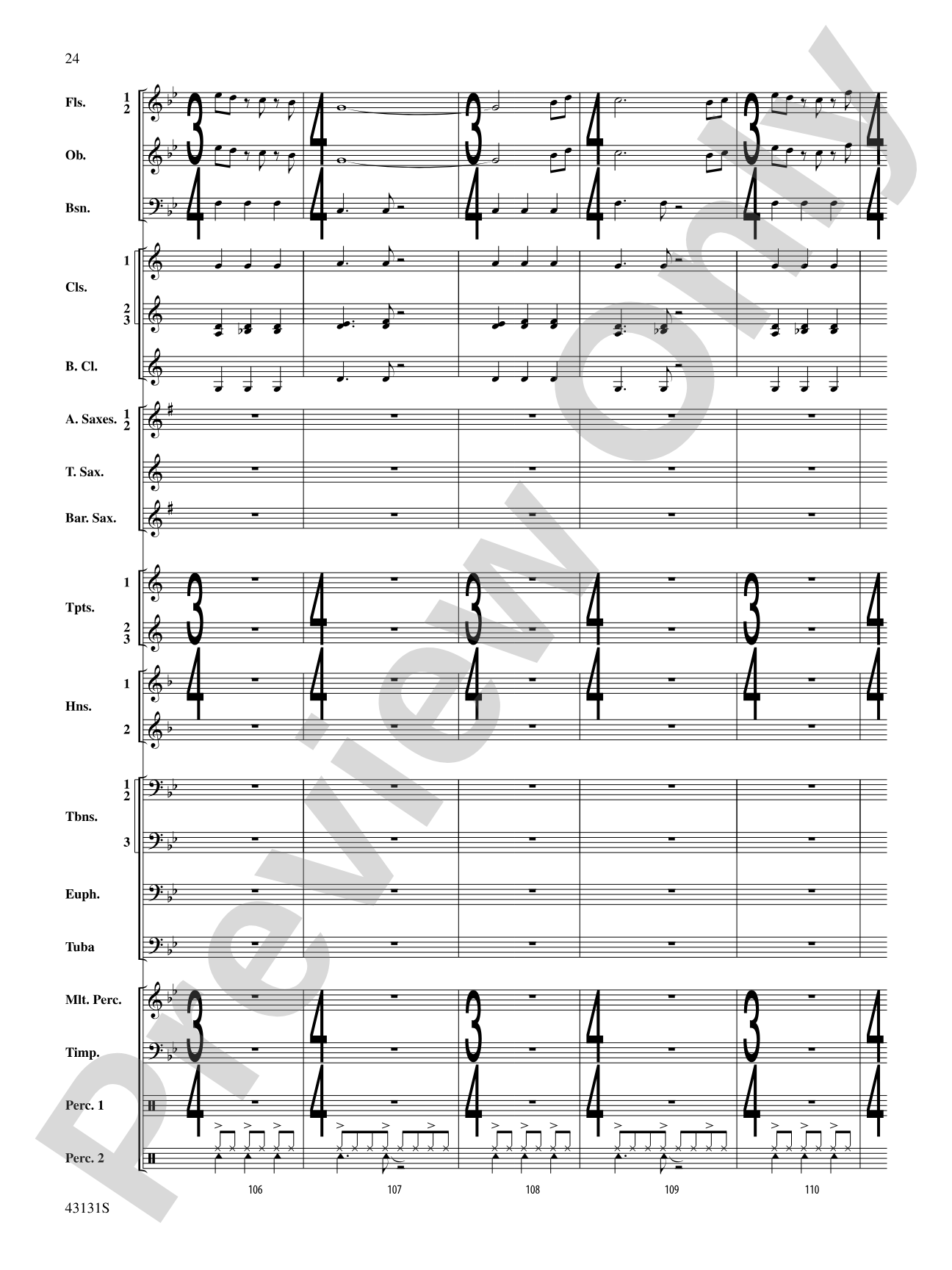 Syzygy: Concert Band Conductor Score & Parts