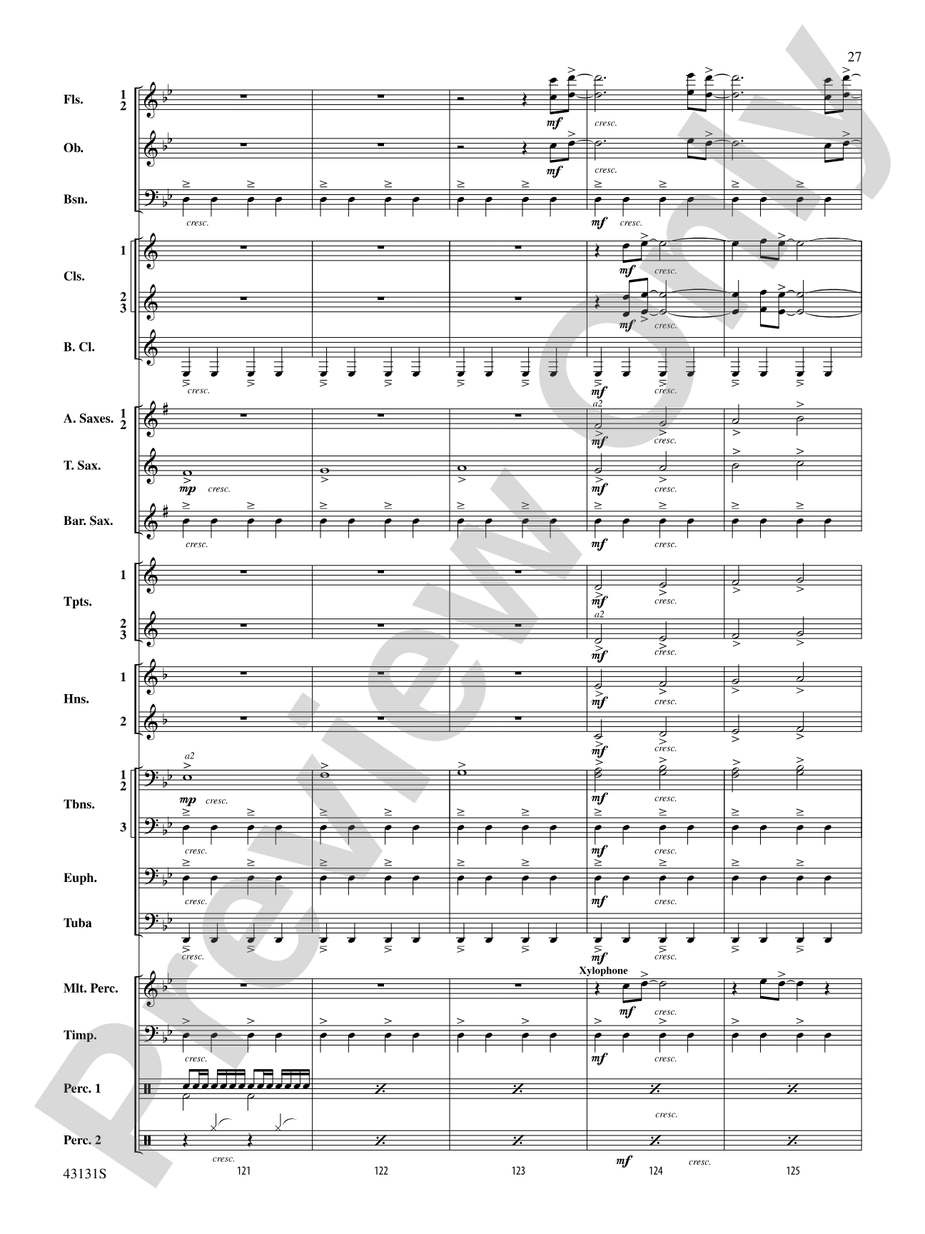 Syzygy: Concert Band Conductor Score & Parts