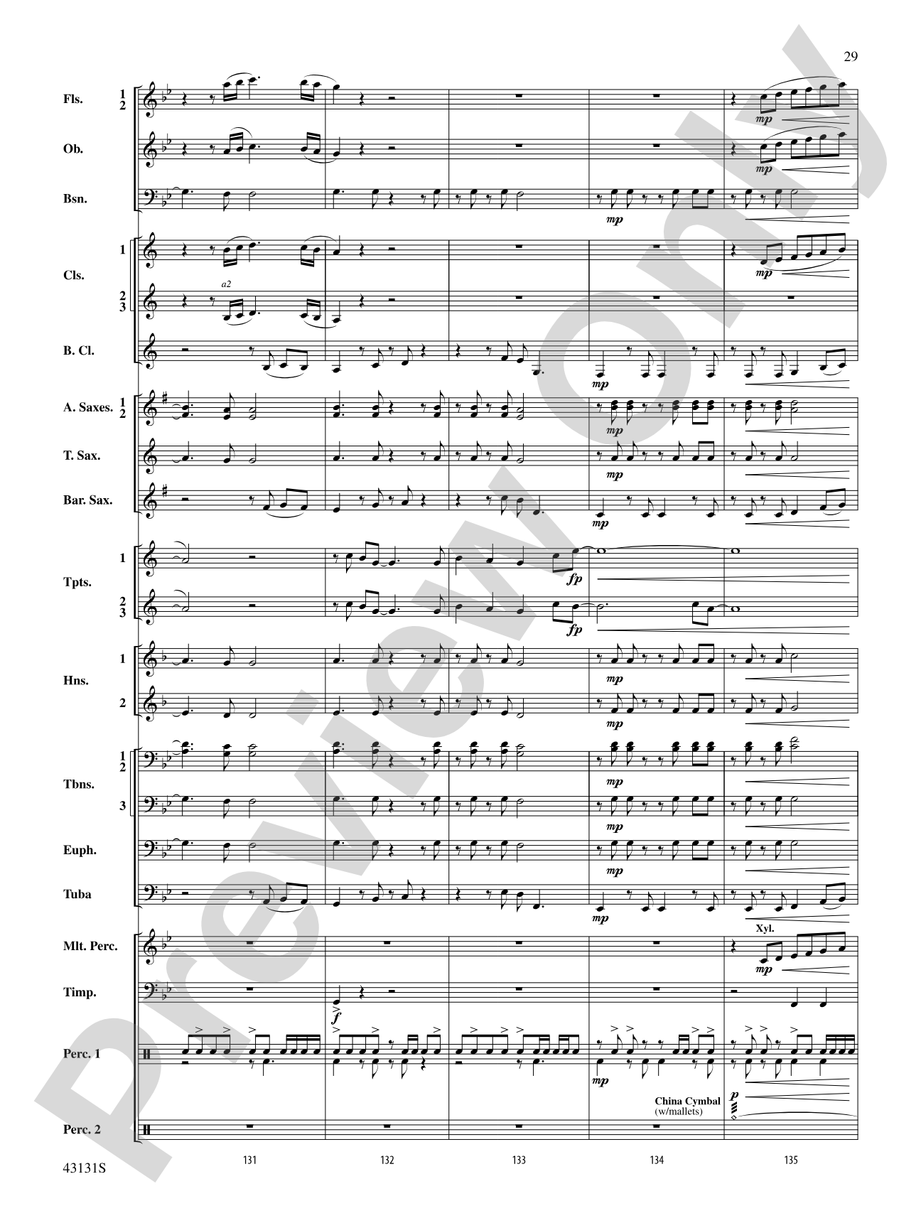 Syzygy: Concert Band Conductor Score & Parts