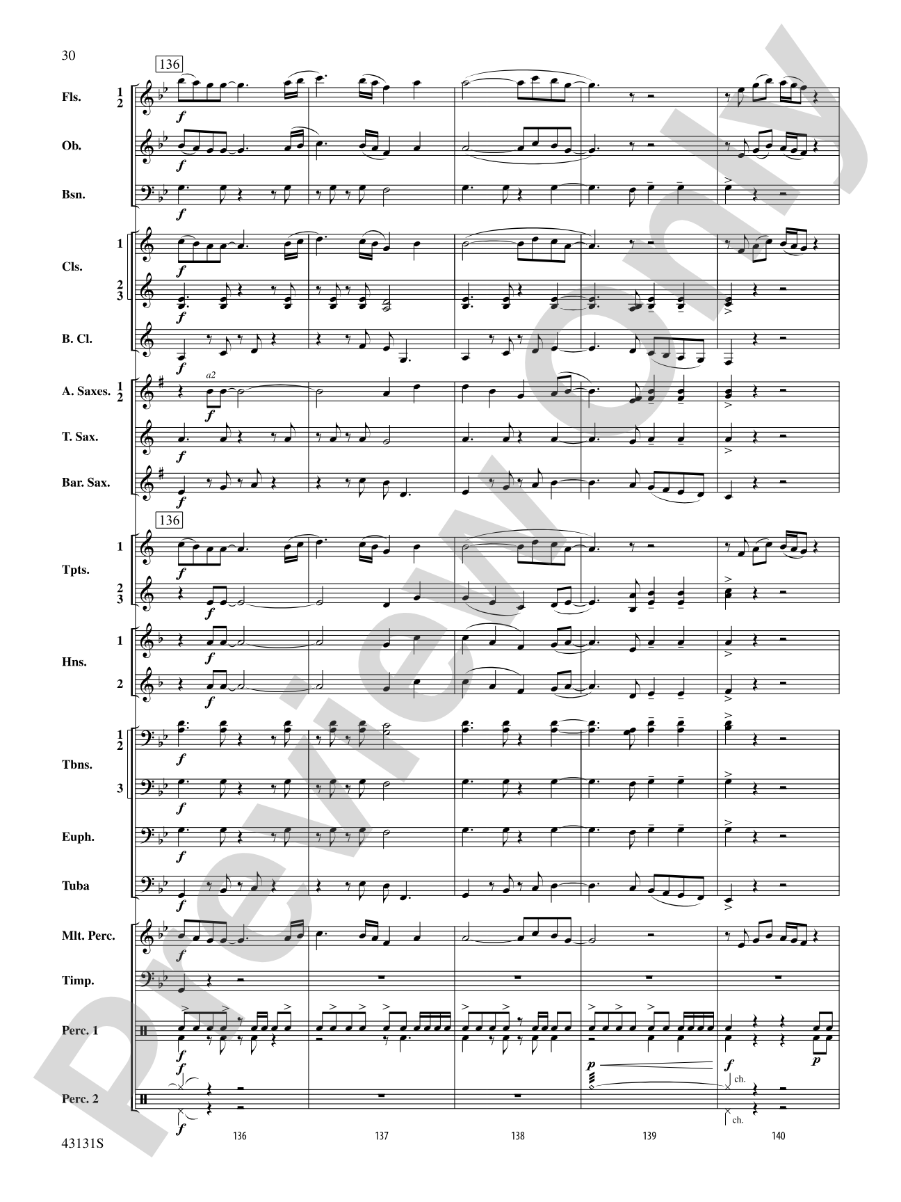 Syzygy: Concert Band Conductor Score & Parts