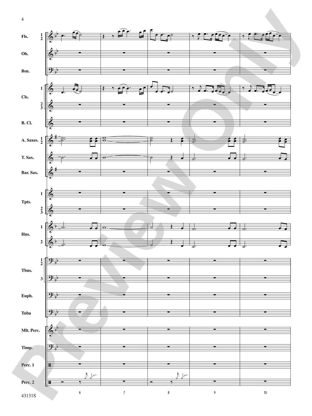 Syzygy: Concert Band Conductor Score & Parts
