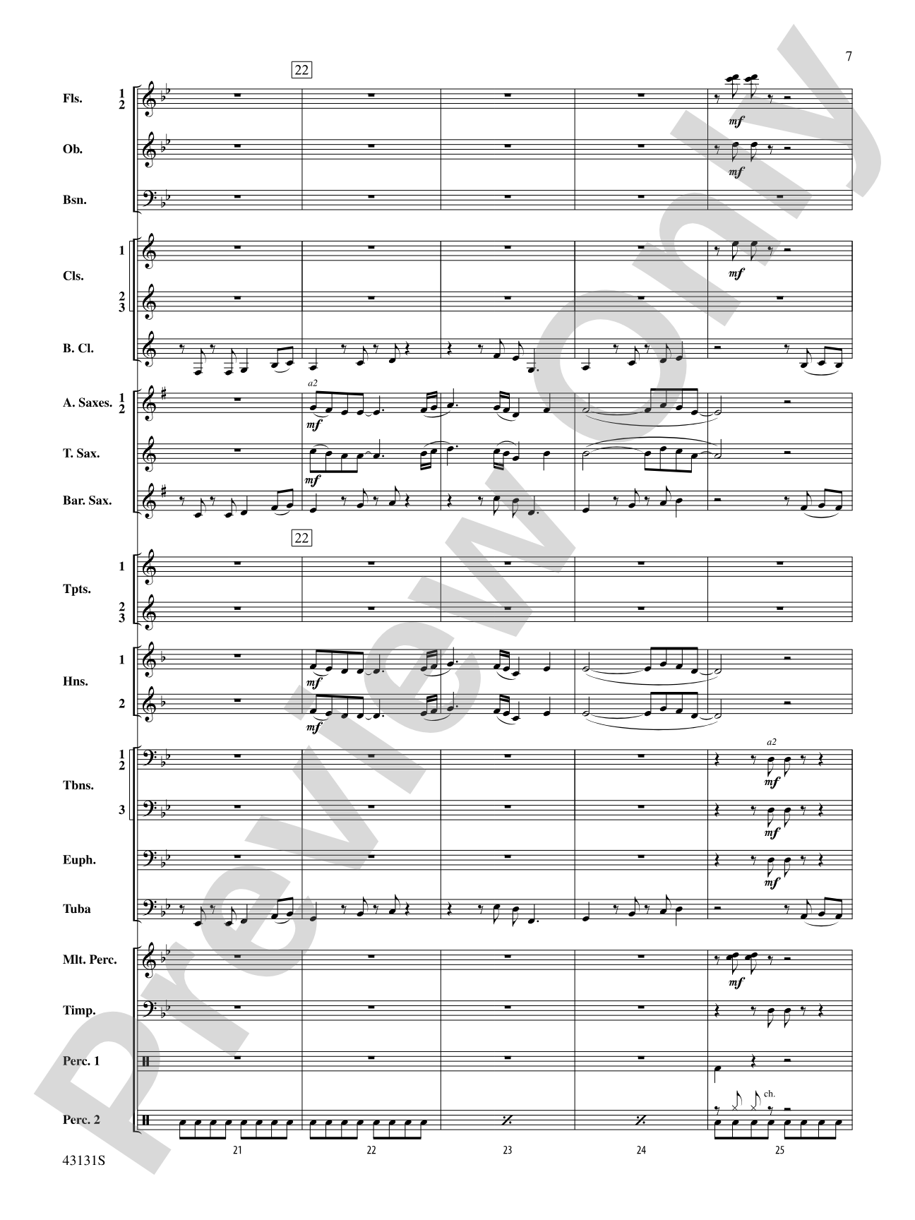 Syzygy: Concert Band Conductor Score & Parts
