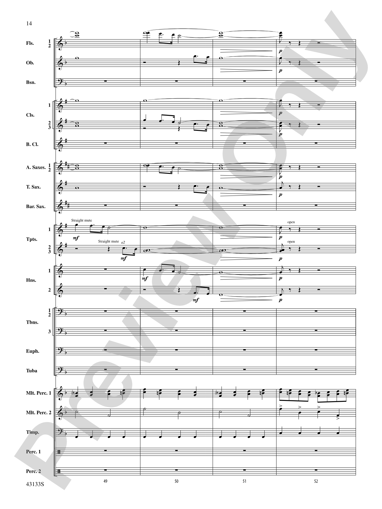 And Heaven and Nature Ring!: Concert Band Conductor Score & Parts