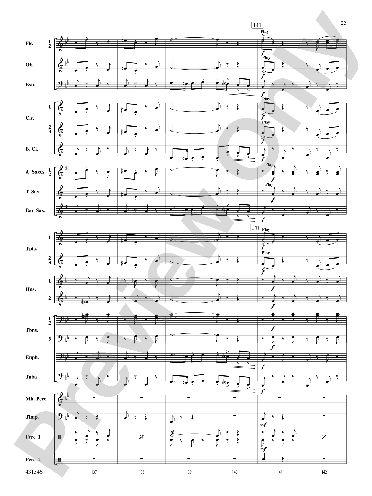 Pass in Review: Concert Band Conductor Score & Parts