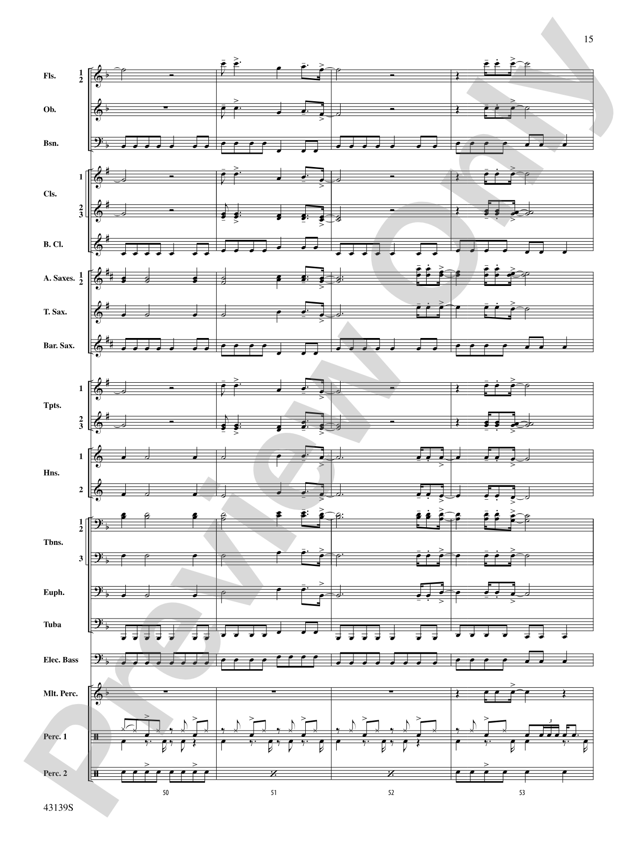 Ain't It Fun: Concert Band Conductor Score & Parts