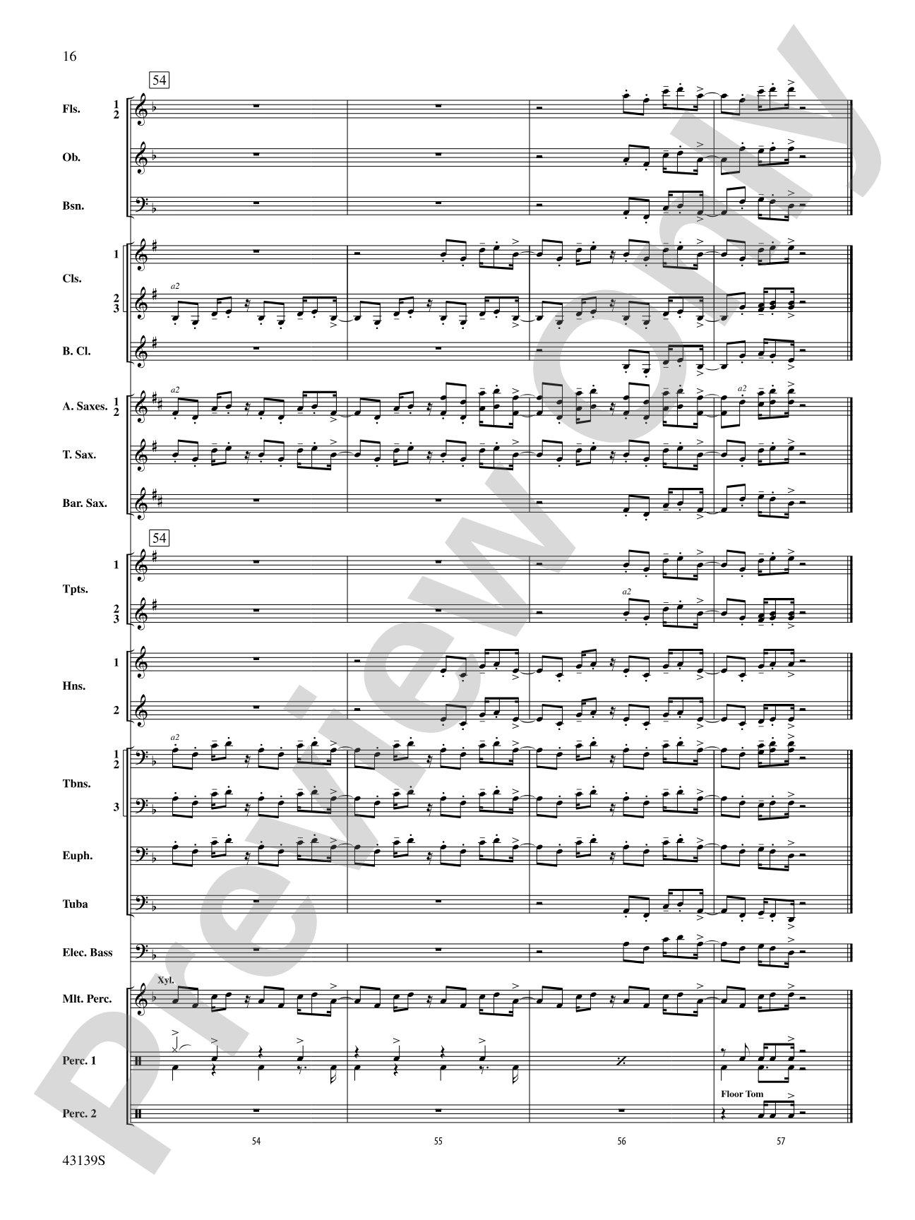 Ain't It Fun: Concert Band Conductor Score & Parts