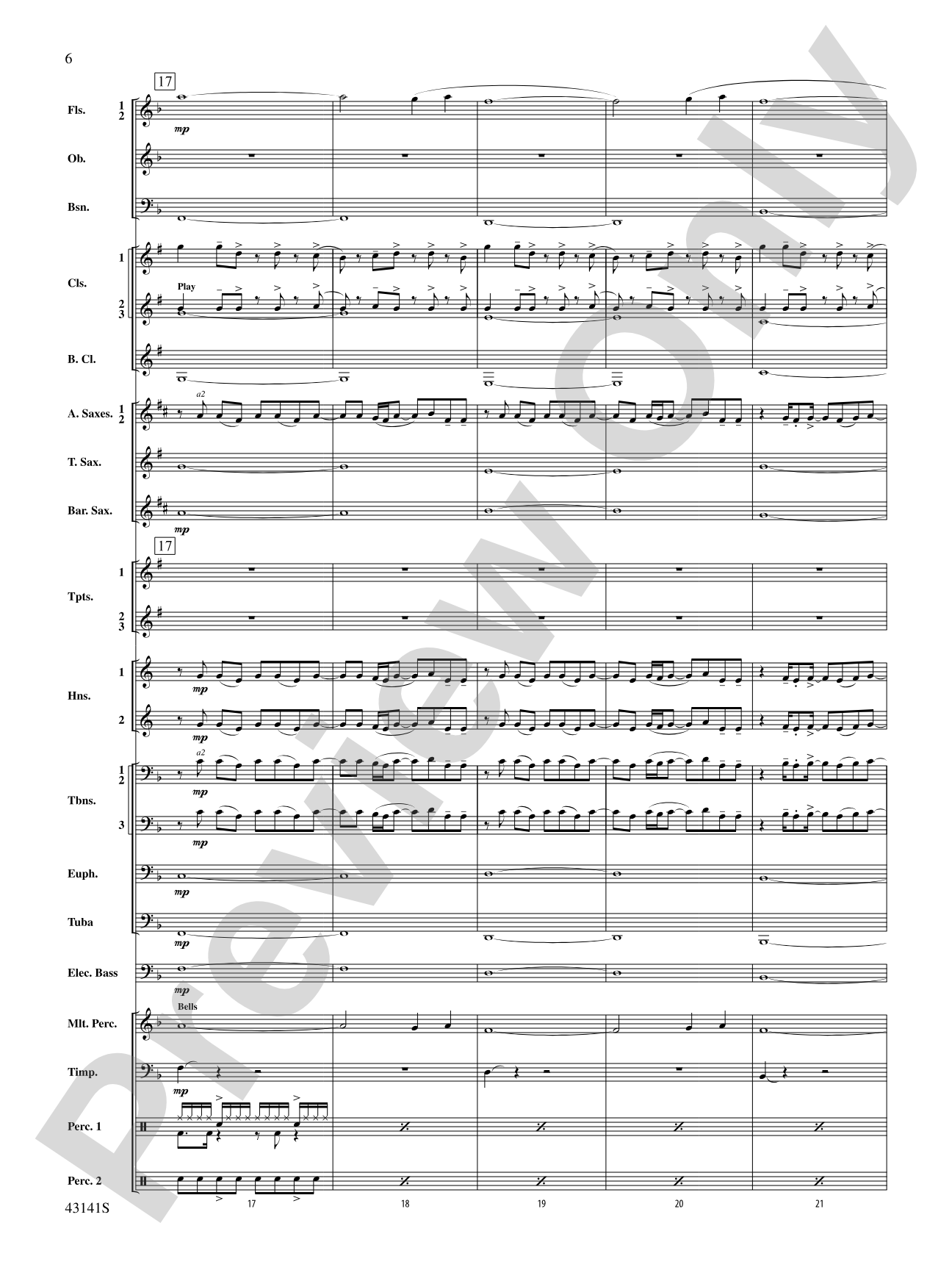 Bruno Mars Greatest Hits: Concert Band Conductor Score & Parts
