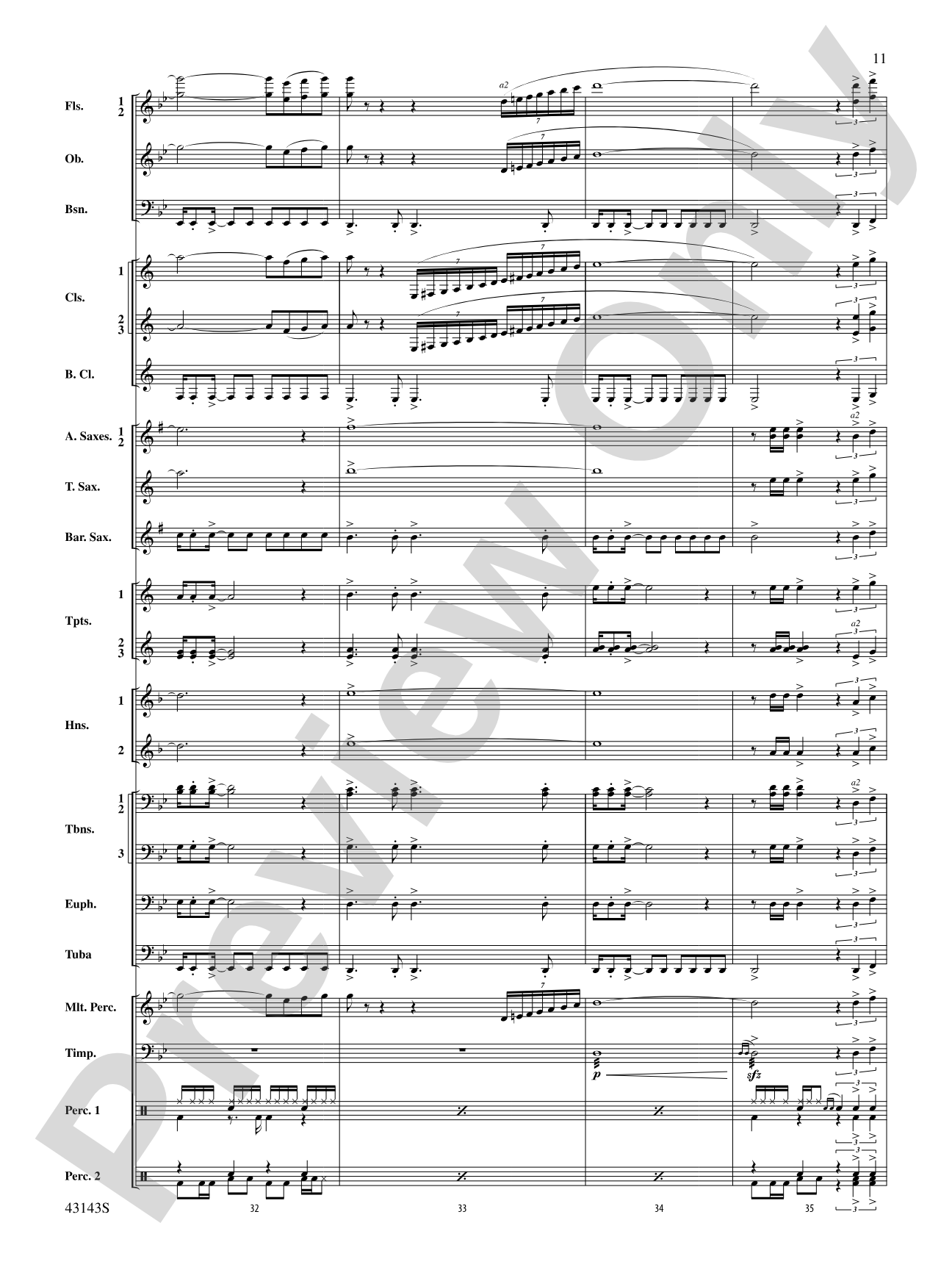 Rocky on Broadway: Concert Band Conductor Score & Parts