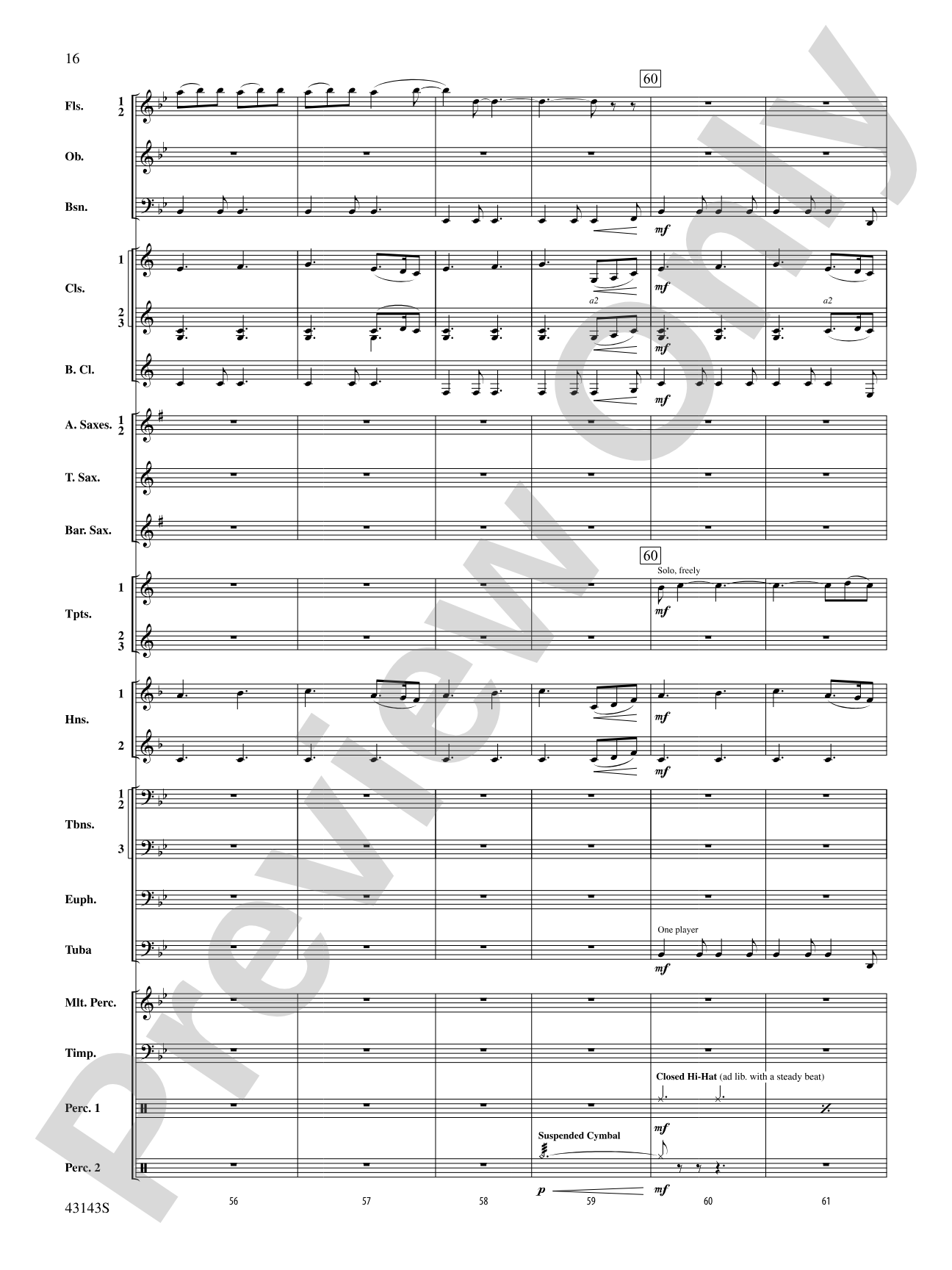 Rocky on Broadway: Concert Band Conductor Score & Parts