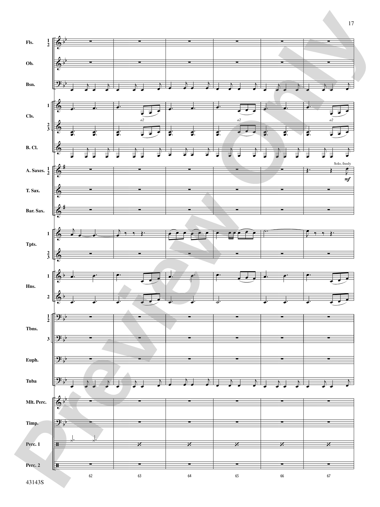 Rocky on Broadway: Concert Band Conductor Score & Parts