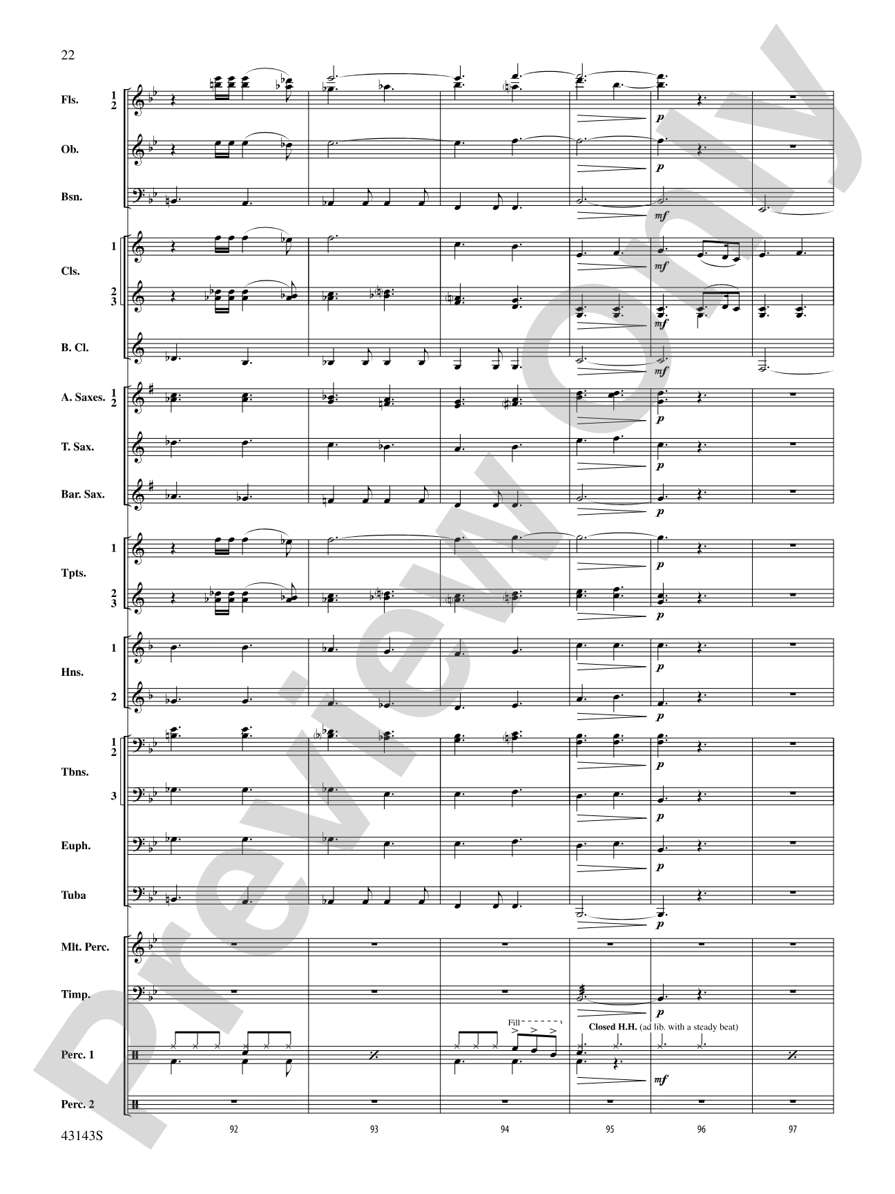 Rocky on Broadway: Concert Band Conductor Score & Parts