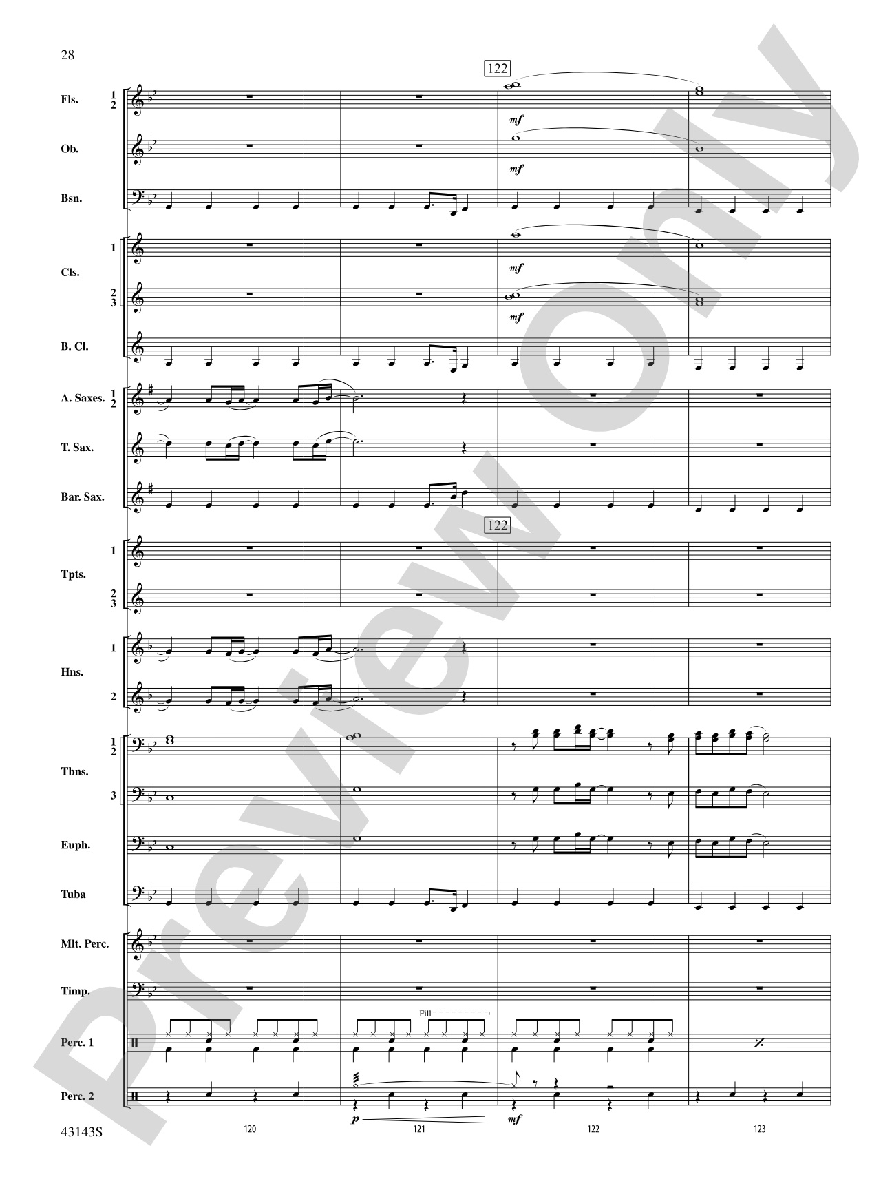 Rocky on Broadway: Concert Band Conductor Score & Parts