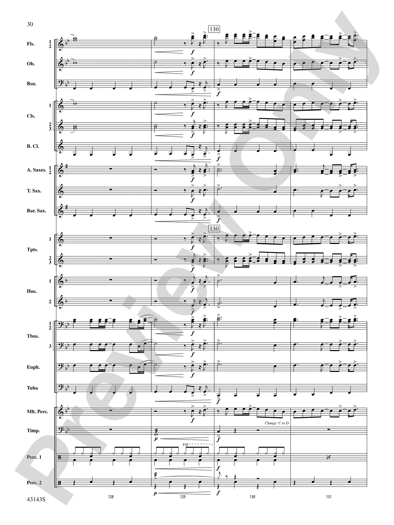 Rocky on Broadway: Concert Band Conductor Score & Parts