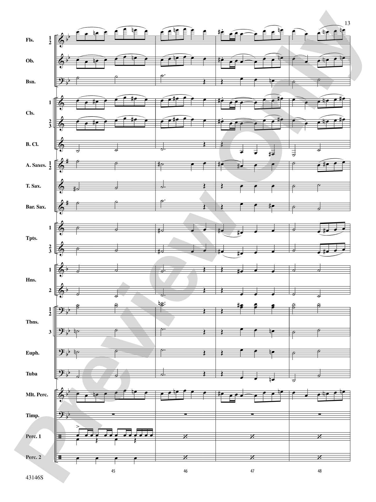 Fantasy on a Burgundian Carol: Concert Band Conductor Score & Parts