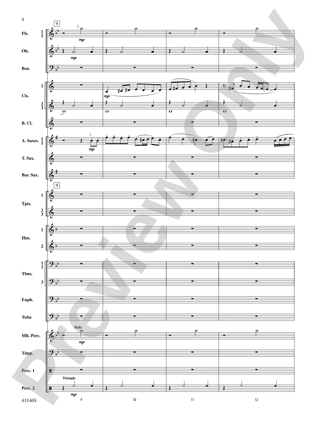 Fantasy on a Burgundian Carol: Concert Band Conductor Score & Parts