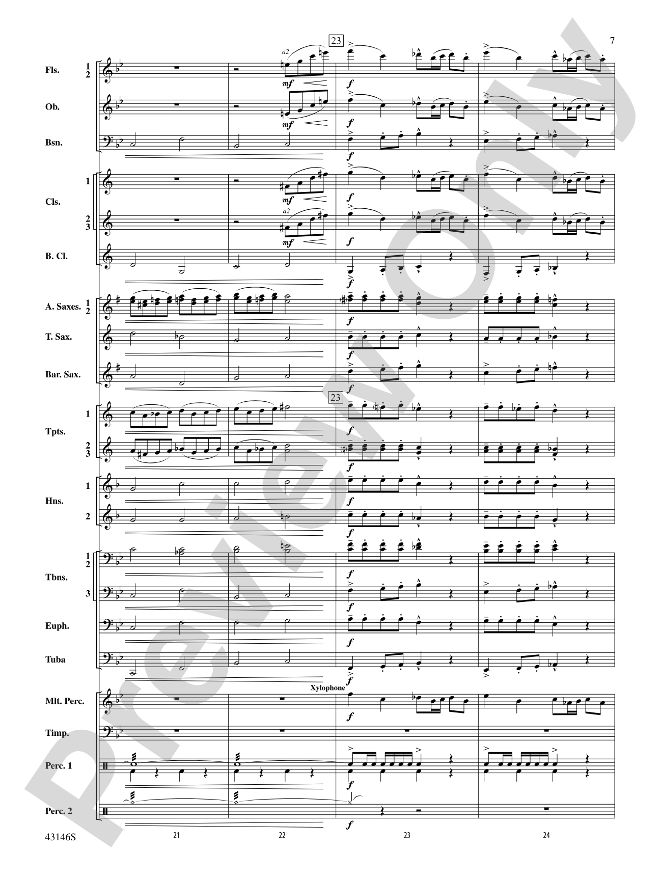 Fantasy on a Burgundian Carol: Concert Band Conductor Score & Parts