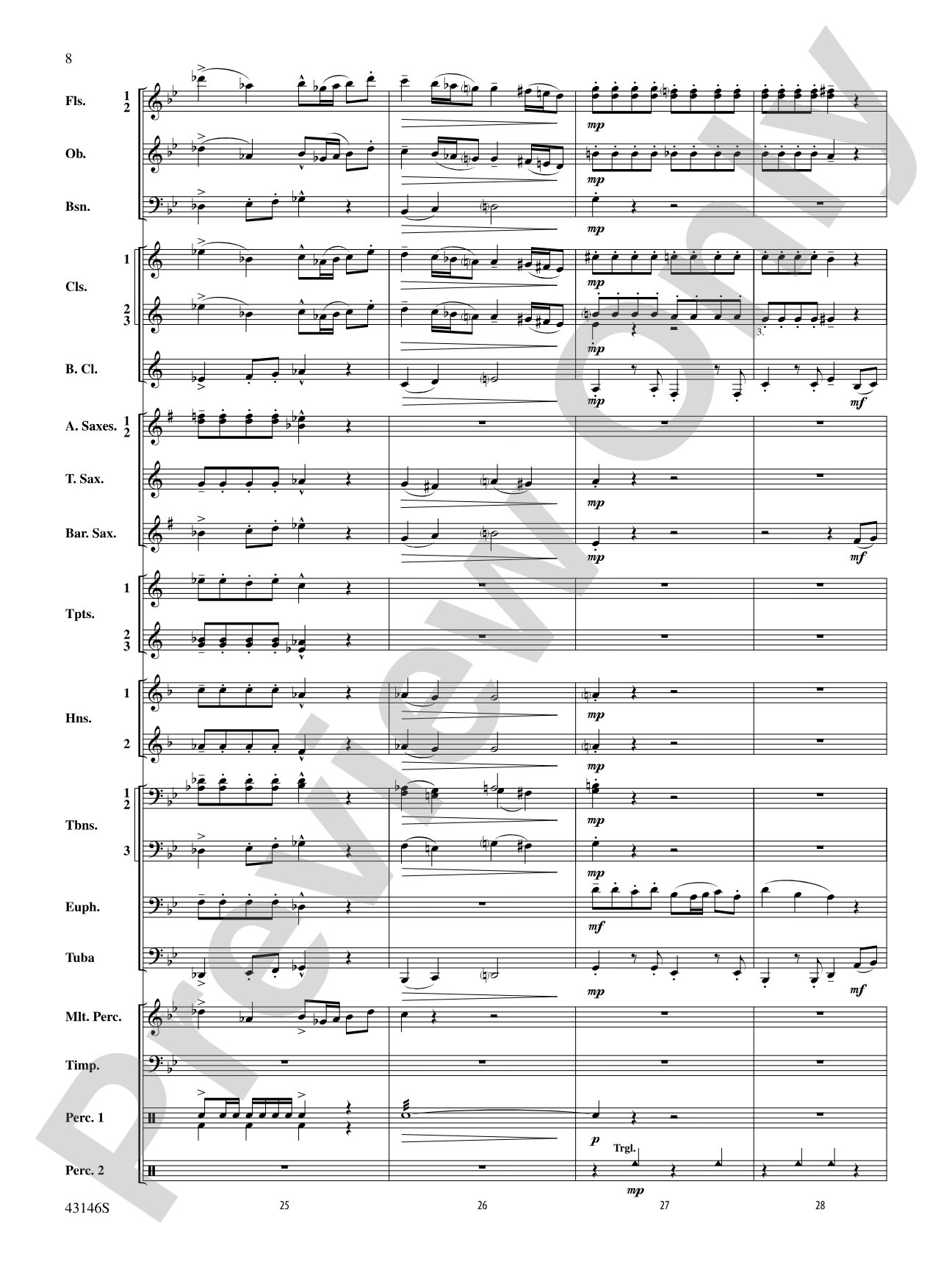 Fantasy on a Burgundian Carol: Concert Band Conductor Score & Parts