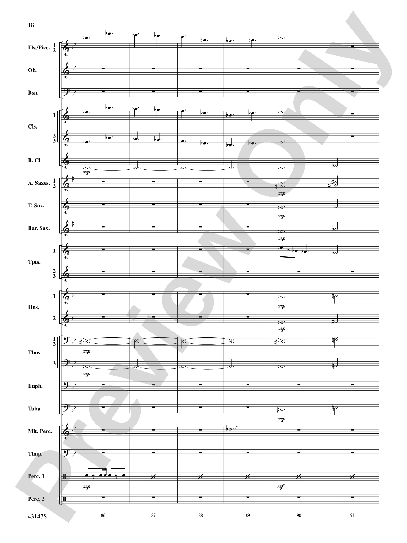 Heroes of the American Revolution: Concert Band Conductor Score & Parts