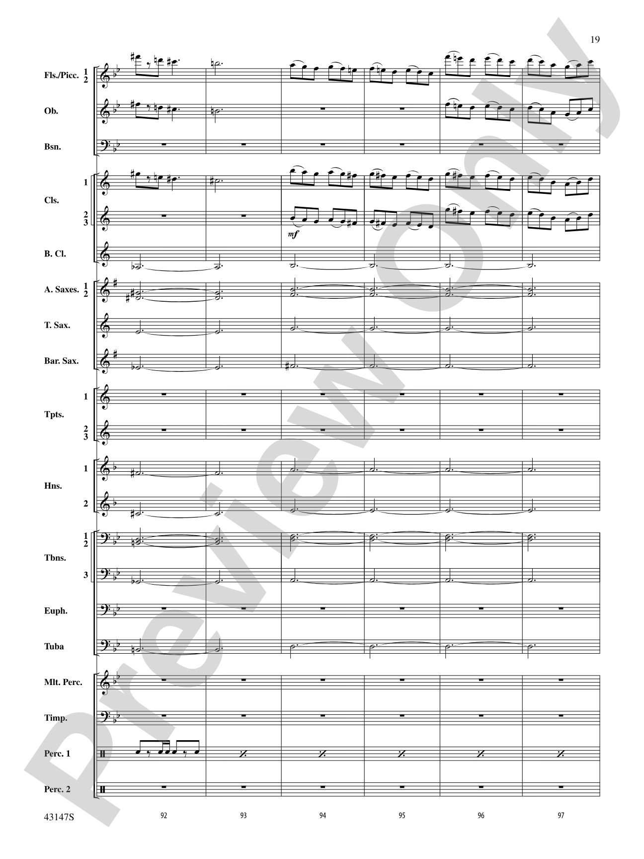 Heroes of the American Revolution: Concert Band Conductor Score & Parts
