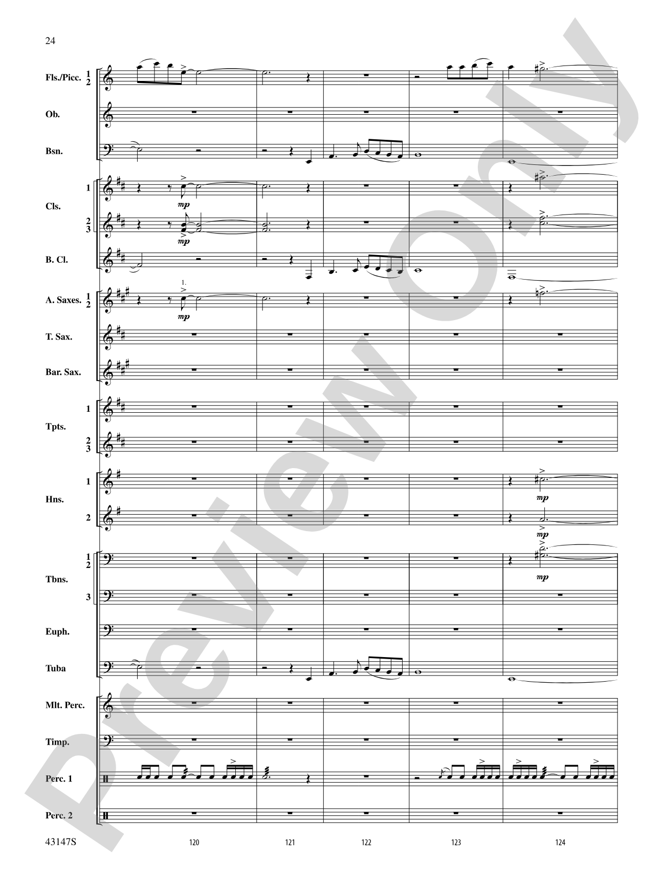 Heroes of the American Revolution: Concert Band Conductor Score & Parts