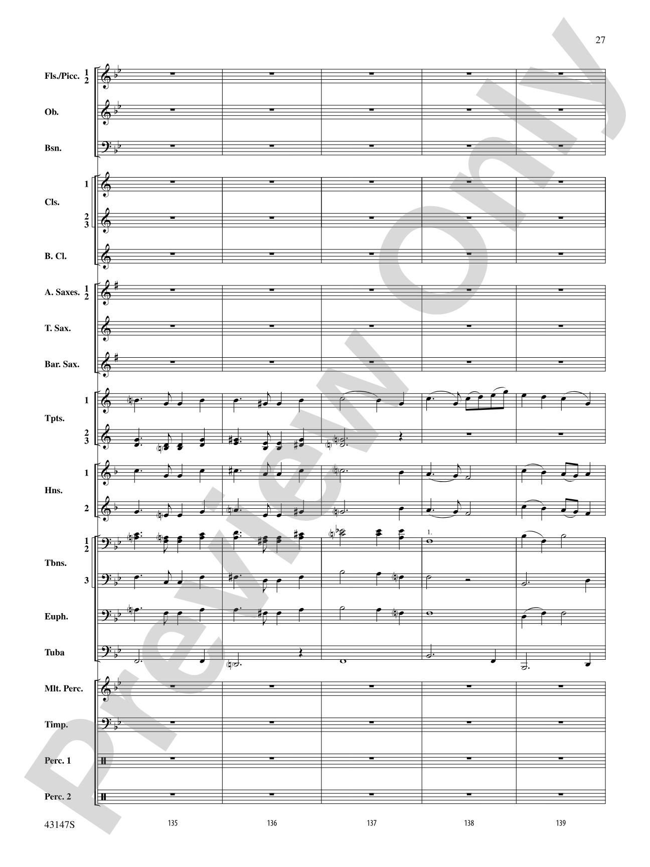 Heroes of the American Revolution: Concert Band Conductor Score & Parts