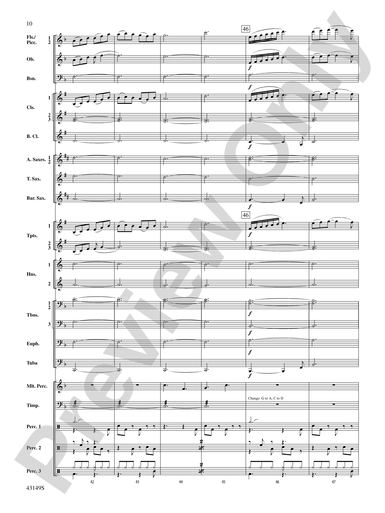 My Dancing Day: Concert Band Conductor Score & Parts