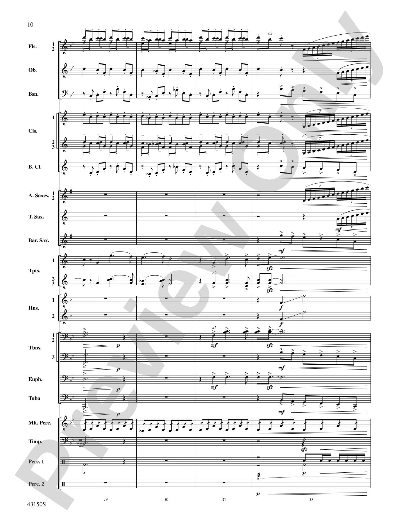 Drive!: Concert Band Conductor Score & Parts