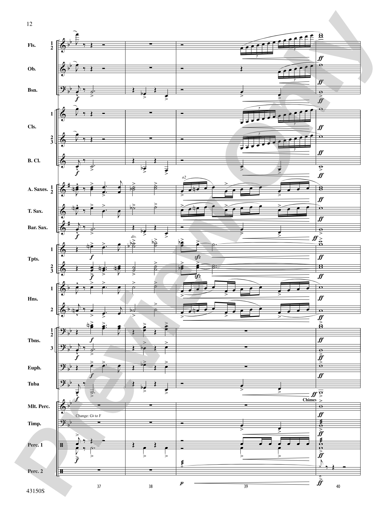 Drive!: Concert Band Conductor Score & Parts
