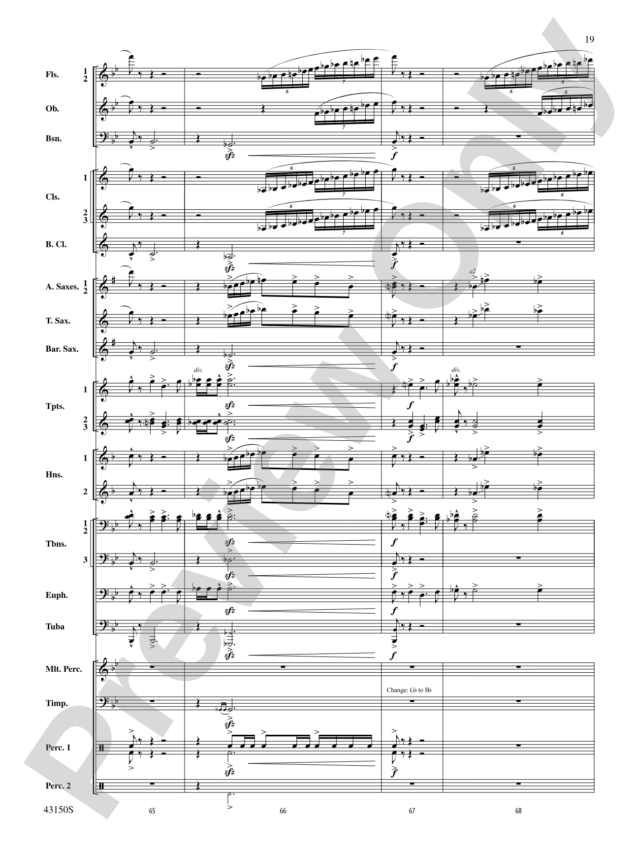 Drive!: Concert Band Conductor Score & Parts